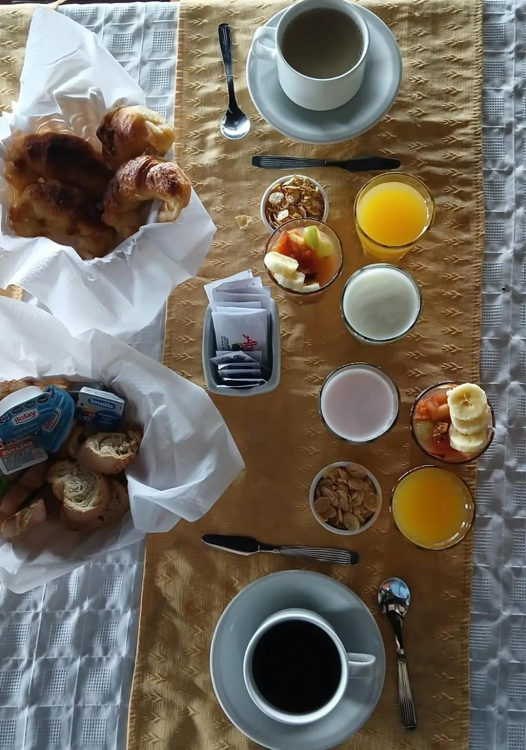 Breakfast in Hostal del Sur