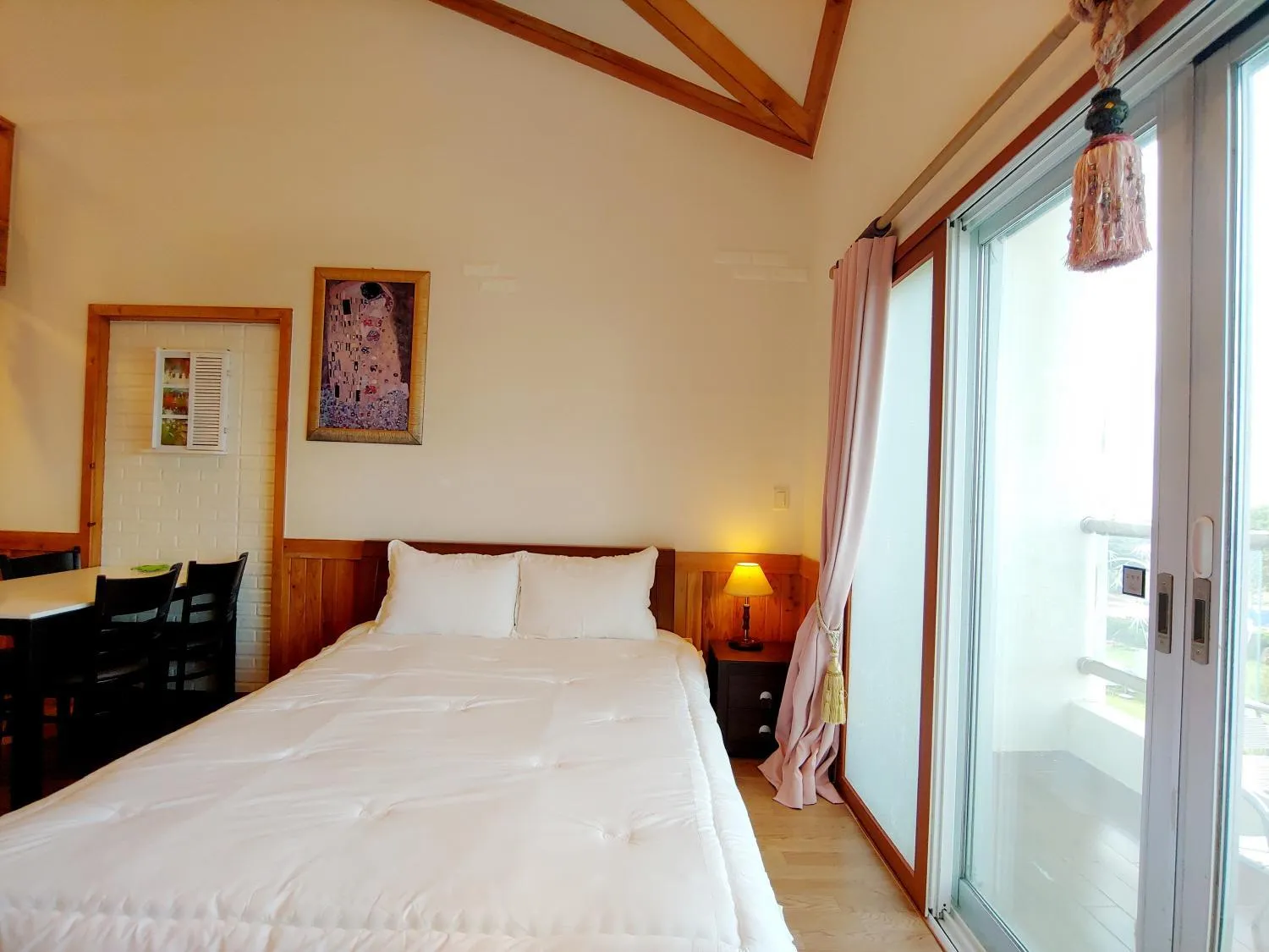 Bed in Herb in Pension