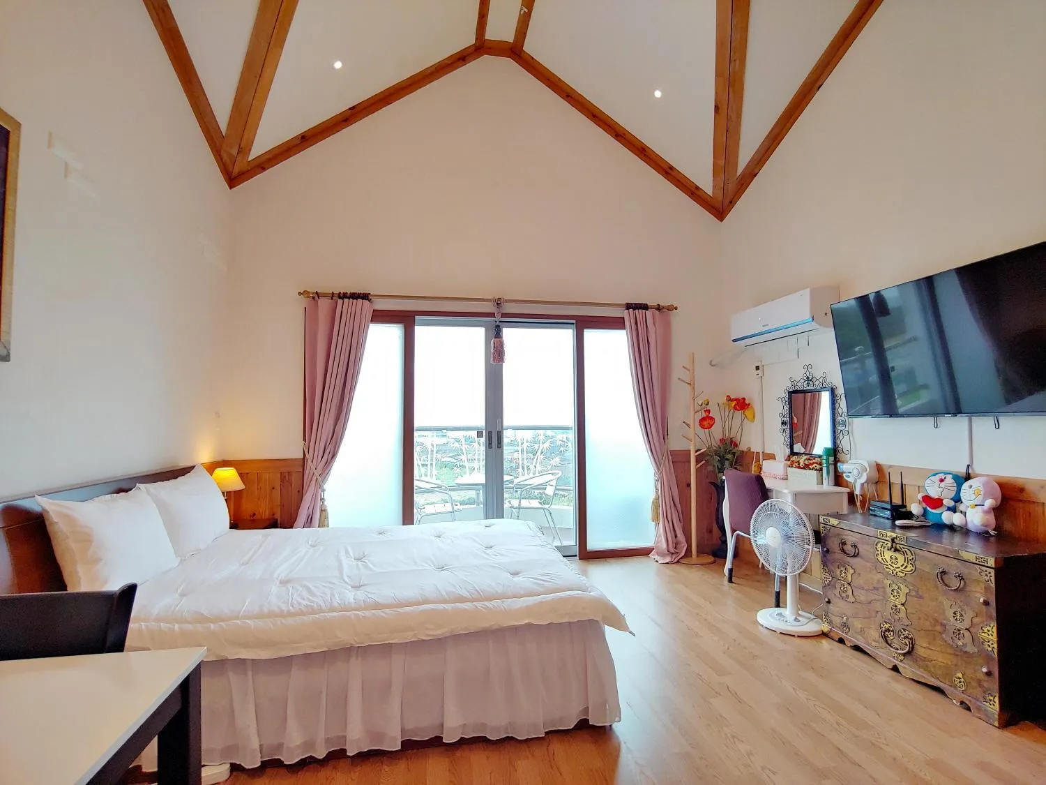 Bed in Herb in Pension