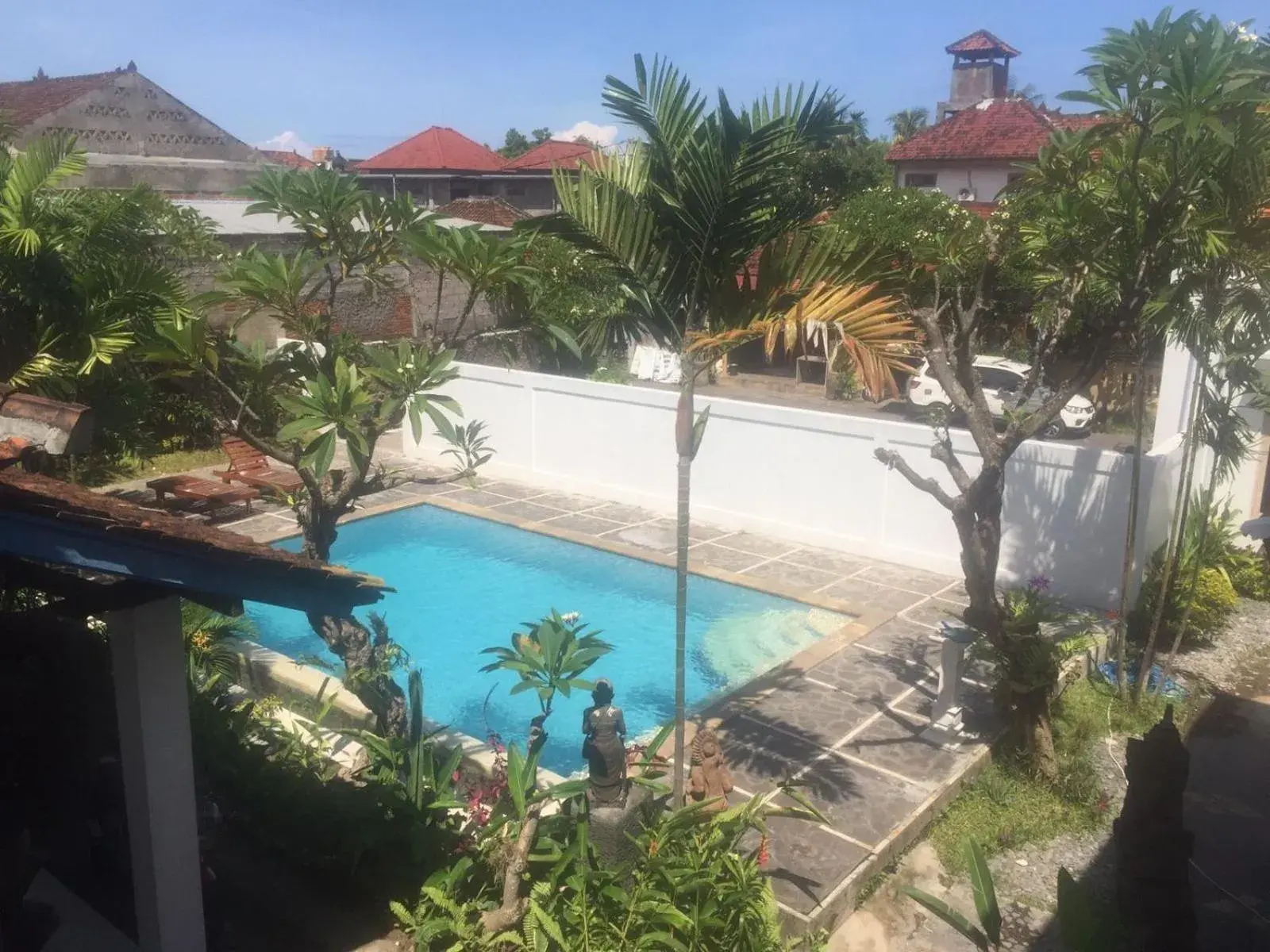 Pool view in Hotel My New Lovina Pool view in Hotel My New Lovina