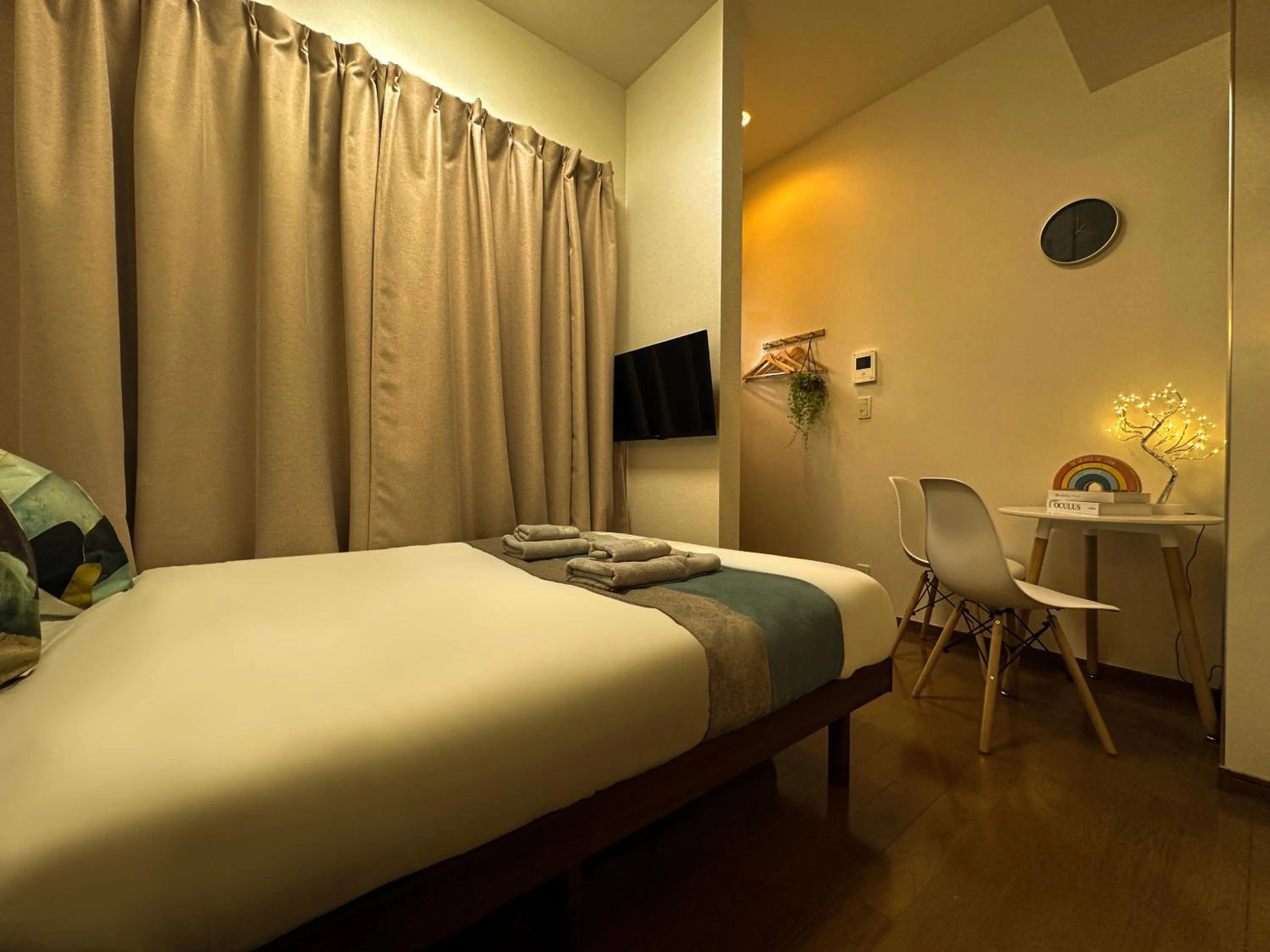 Bed in nestay suite tokyo ikebukuro