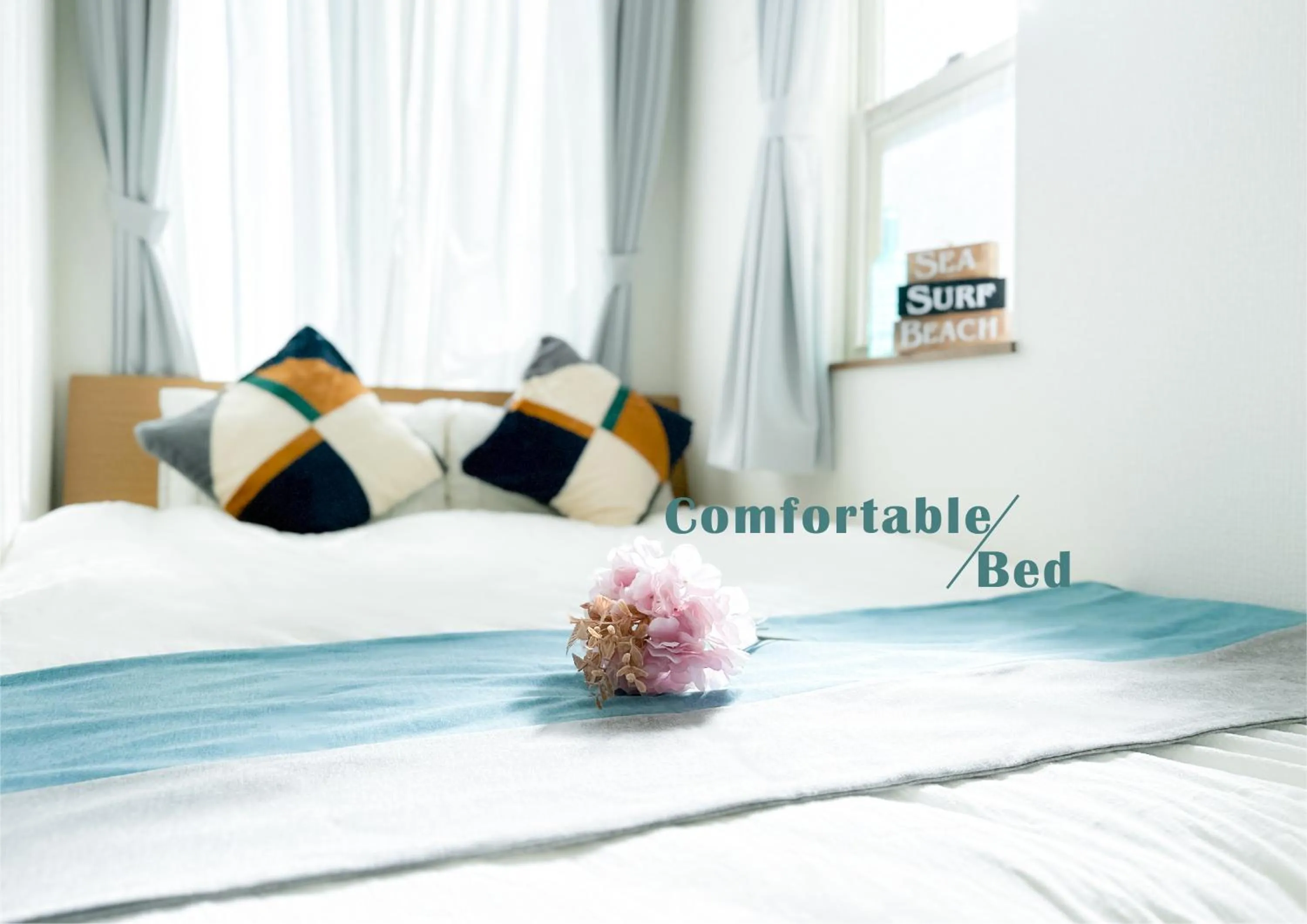 Bed in nestay suite tokyo ikebukuro