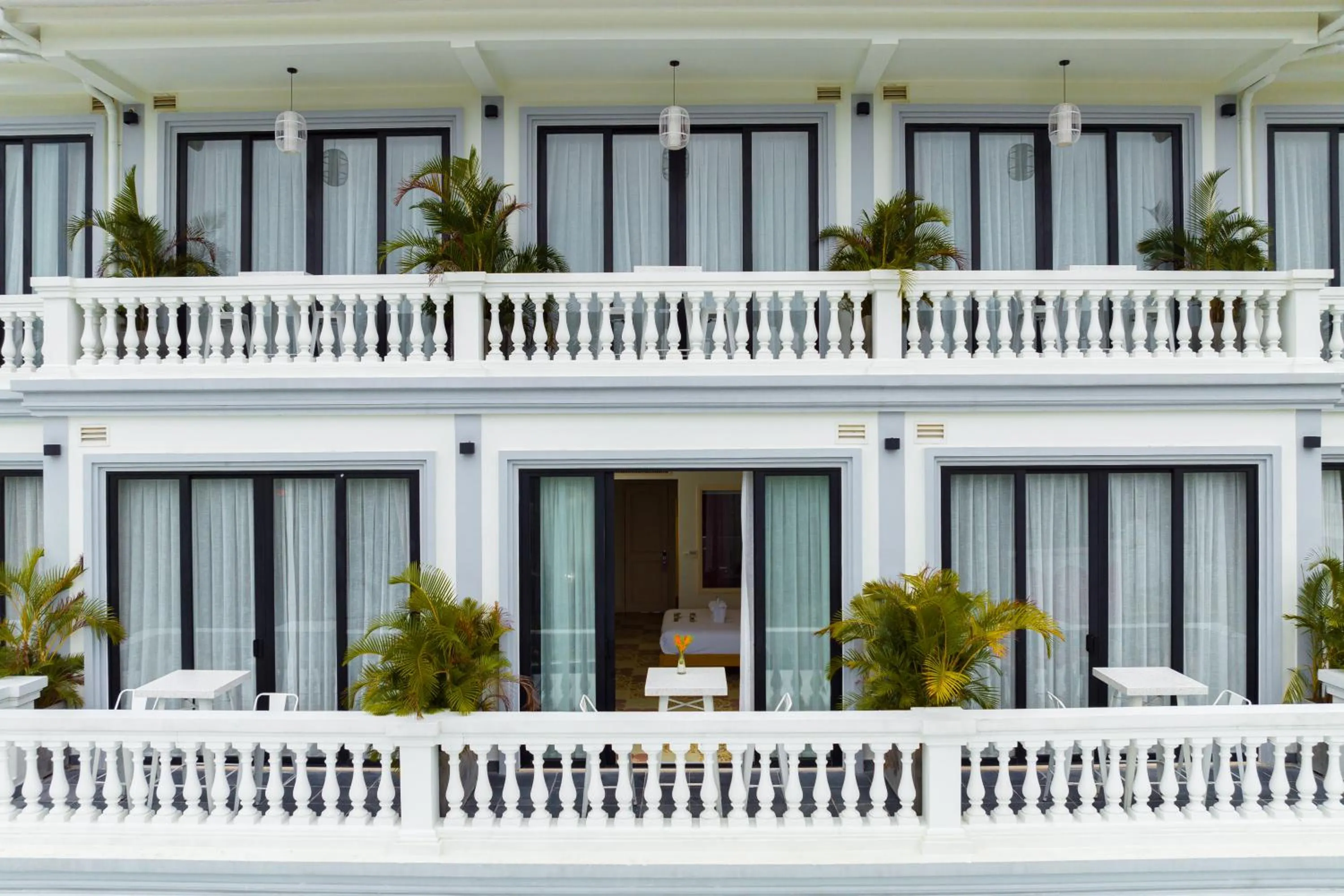 Balcony/Terrace in Moodhoian Riverside Resort & Spa