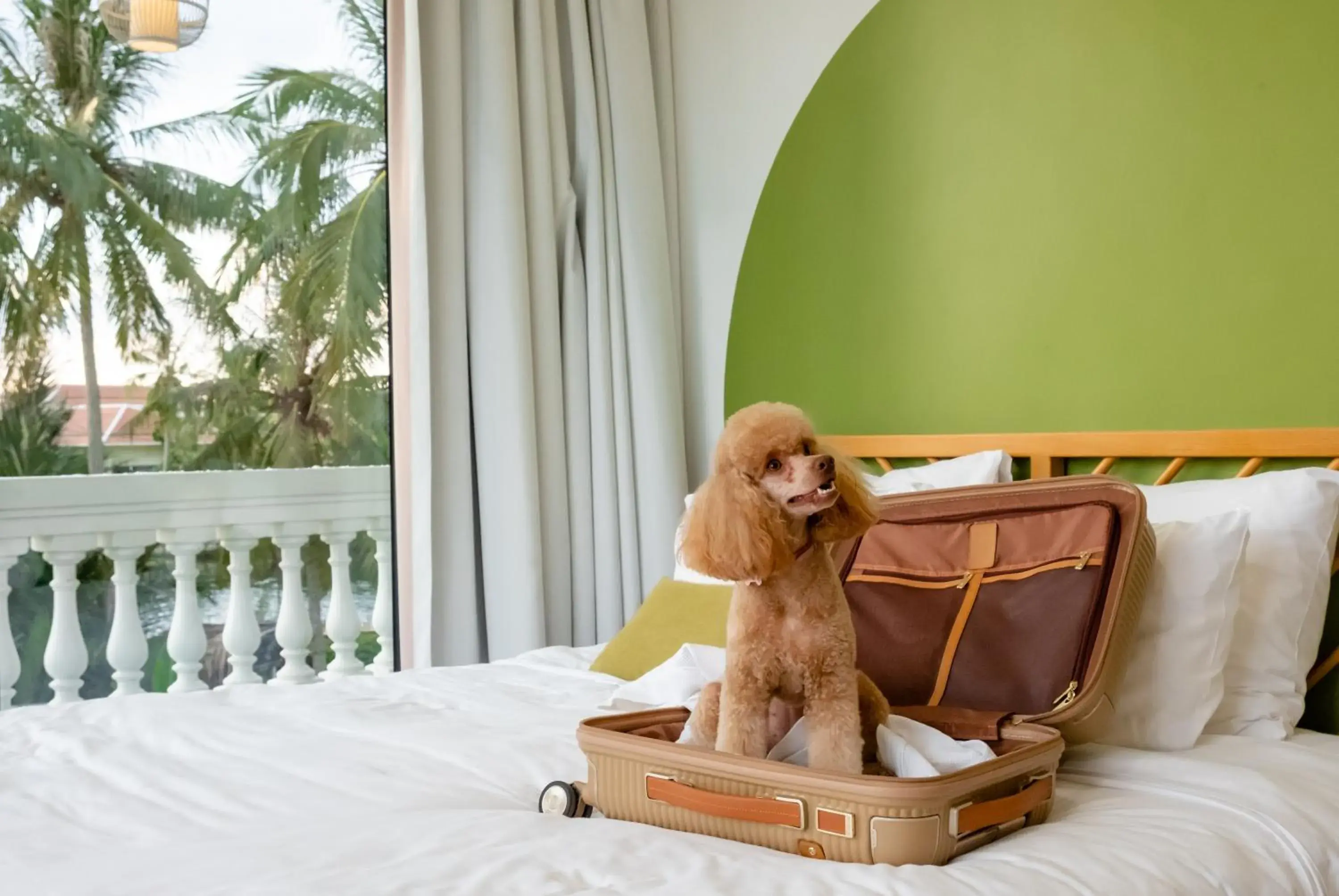 Bedroom, Bed in Moodhoian Riverside Resort & Spa Bedroom, Bed in Moodhoian Riverside Resort & Spa