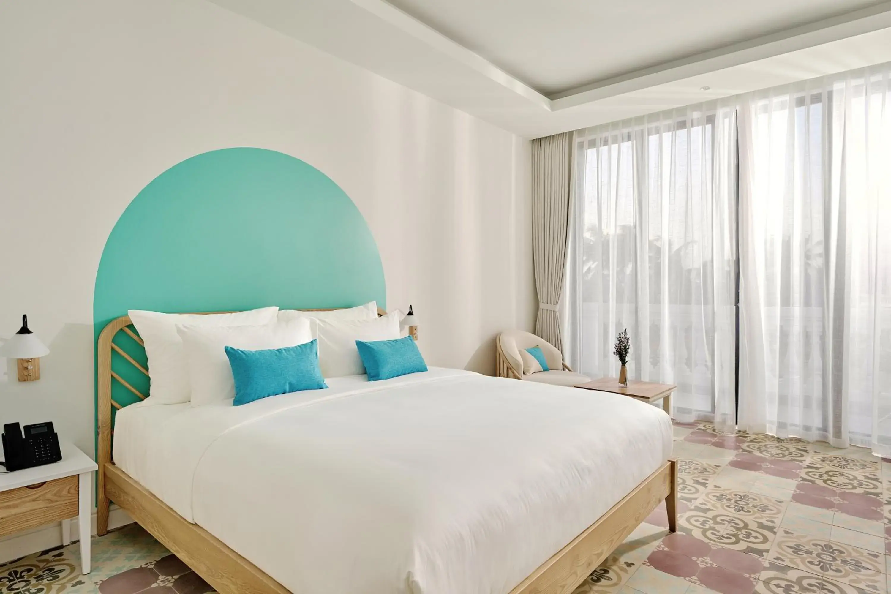 Bed in Moodhoian Riverside Resort & Spa Bed in Moodhoian Riverside Resort & Spa
