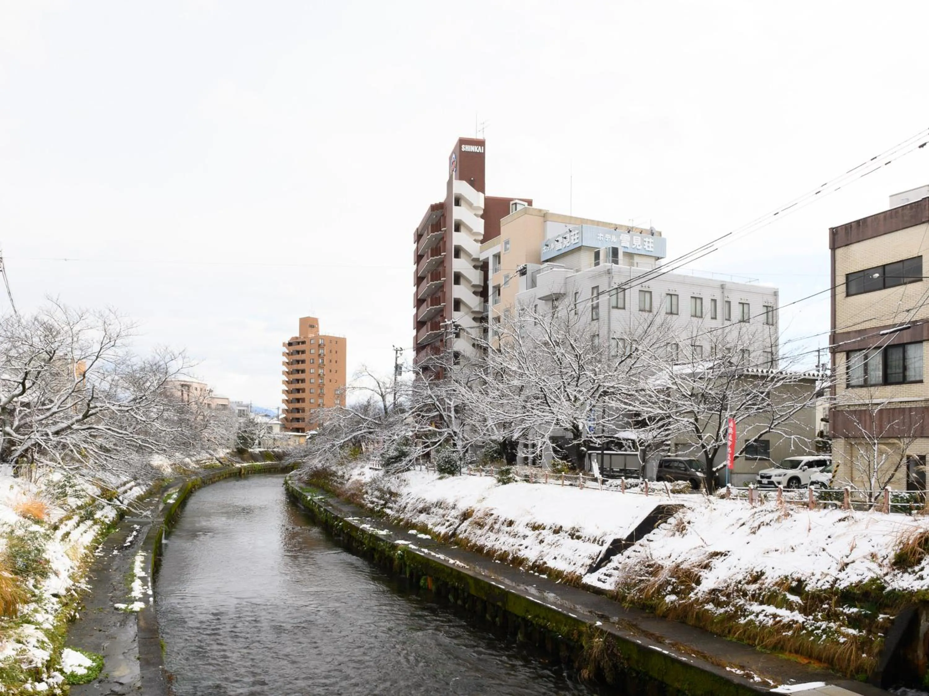 Property building in Tabist Business Ryokan Hotel Yukimiso