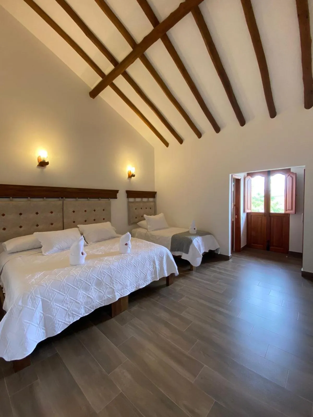 Bed in Hotel las Palmas