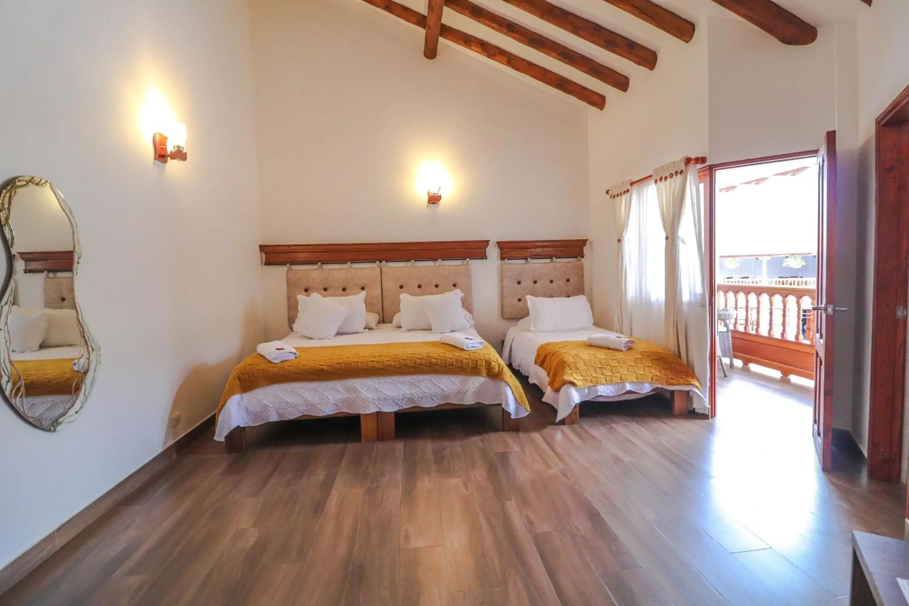 Photo of the whole room, Bed in Hotel las Palmas Photo of the whole room, Bed in Hotel las Palmas