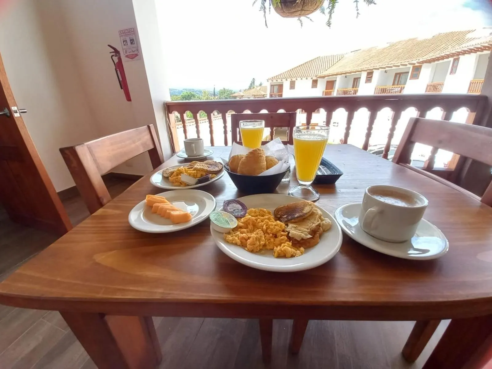 Breakfast in Hotel las Palmas