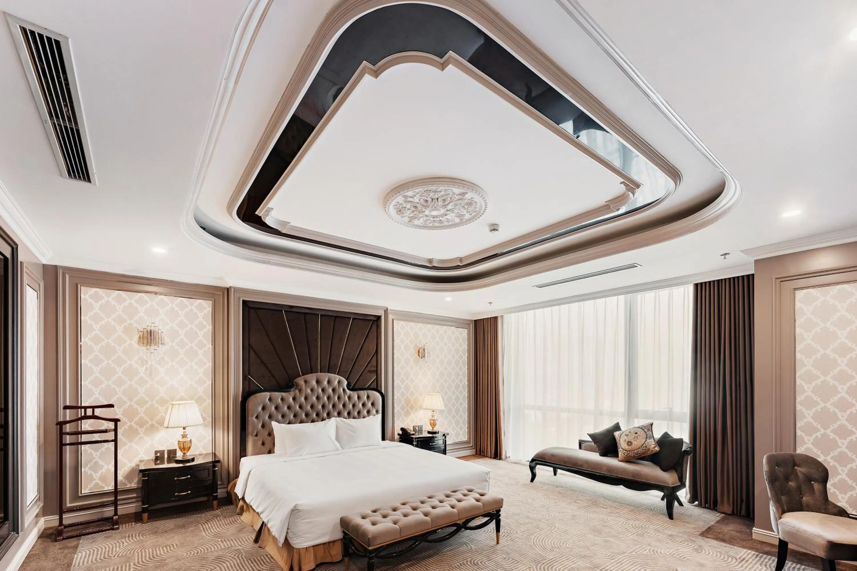 Bed in Muong Thanh Luxury Cao Bang