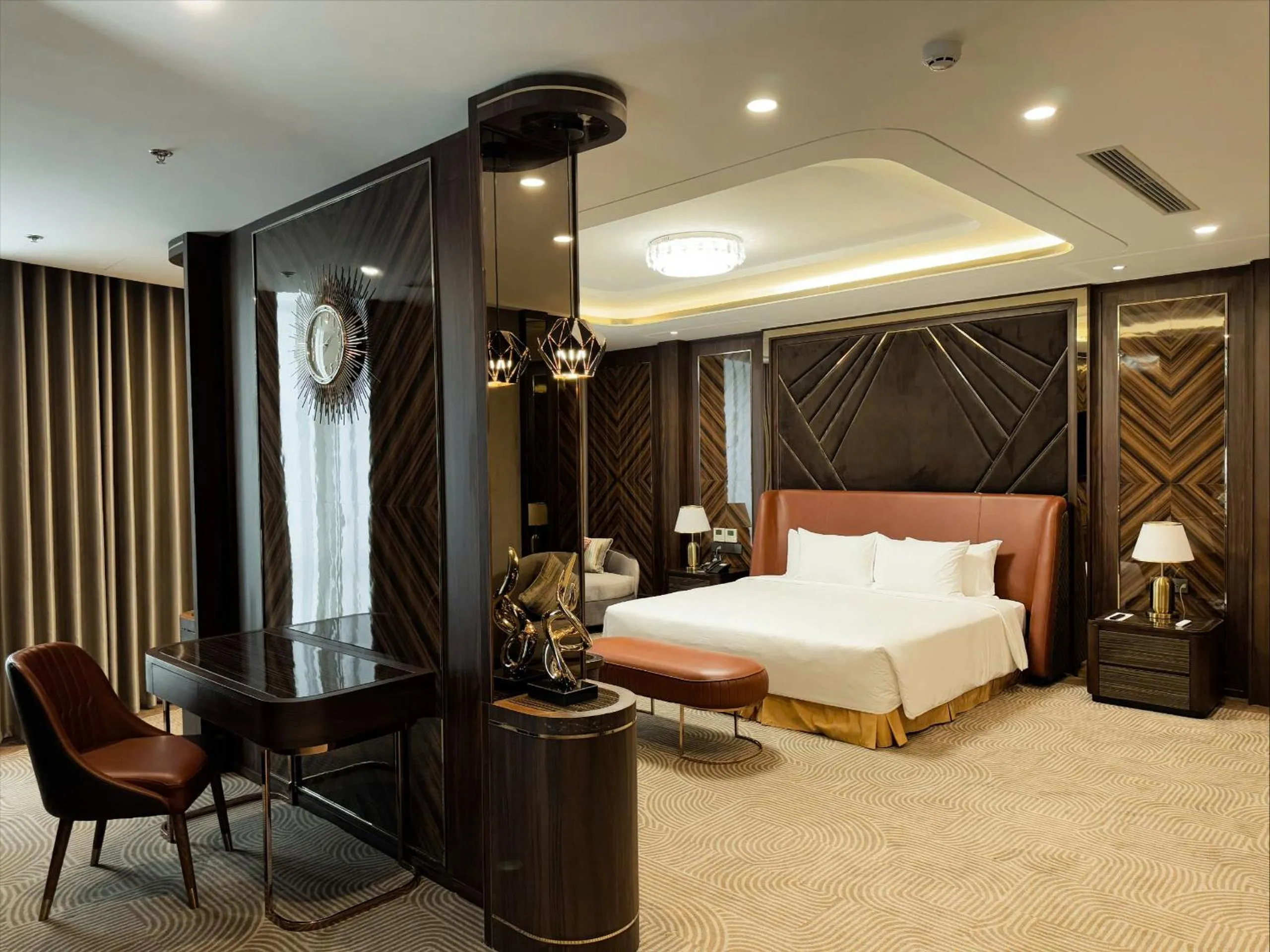 Bed in Muong Thanh Luxury Cao Bang