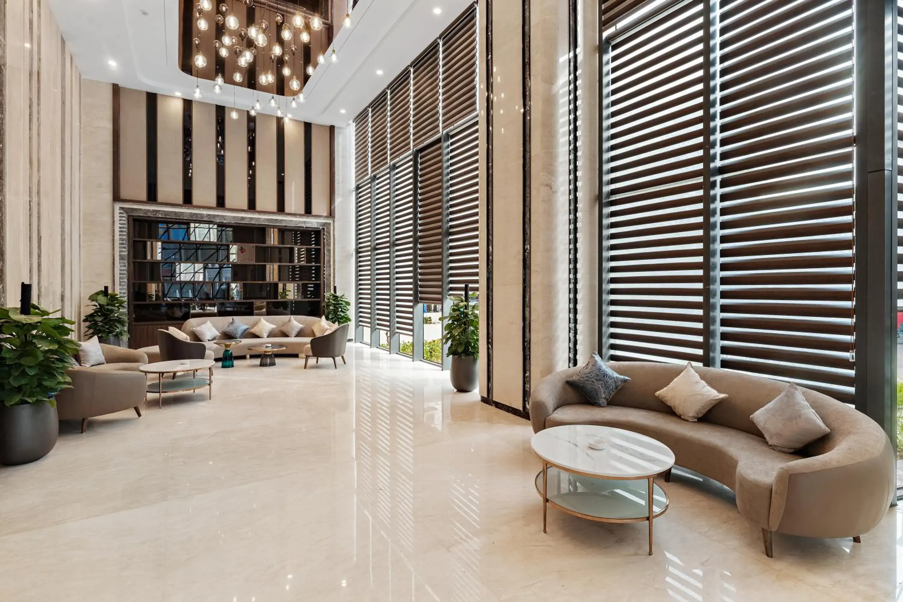 Lobby or reception in Muong Thanh Luxury Cao Bang Lobby or reception in Muong Thanh Luxury Cao Bang