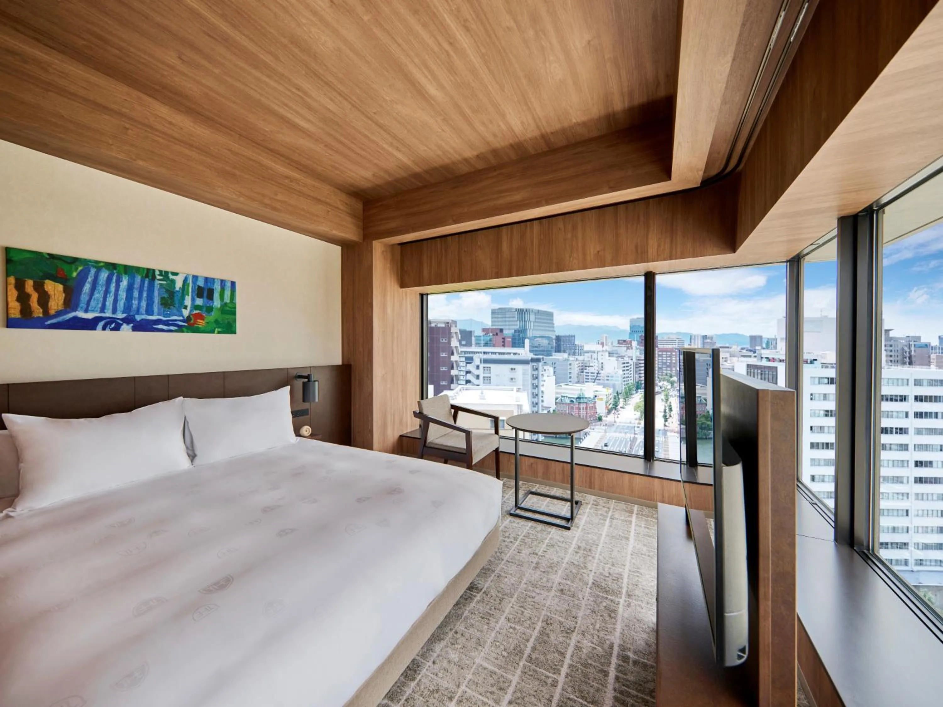 Photo of the whole room, Bed in The Royal Park Canvas Fukuoka Nakasu