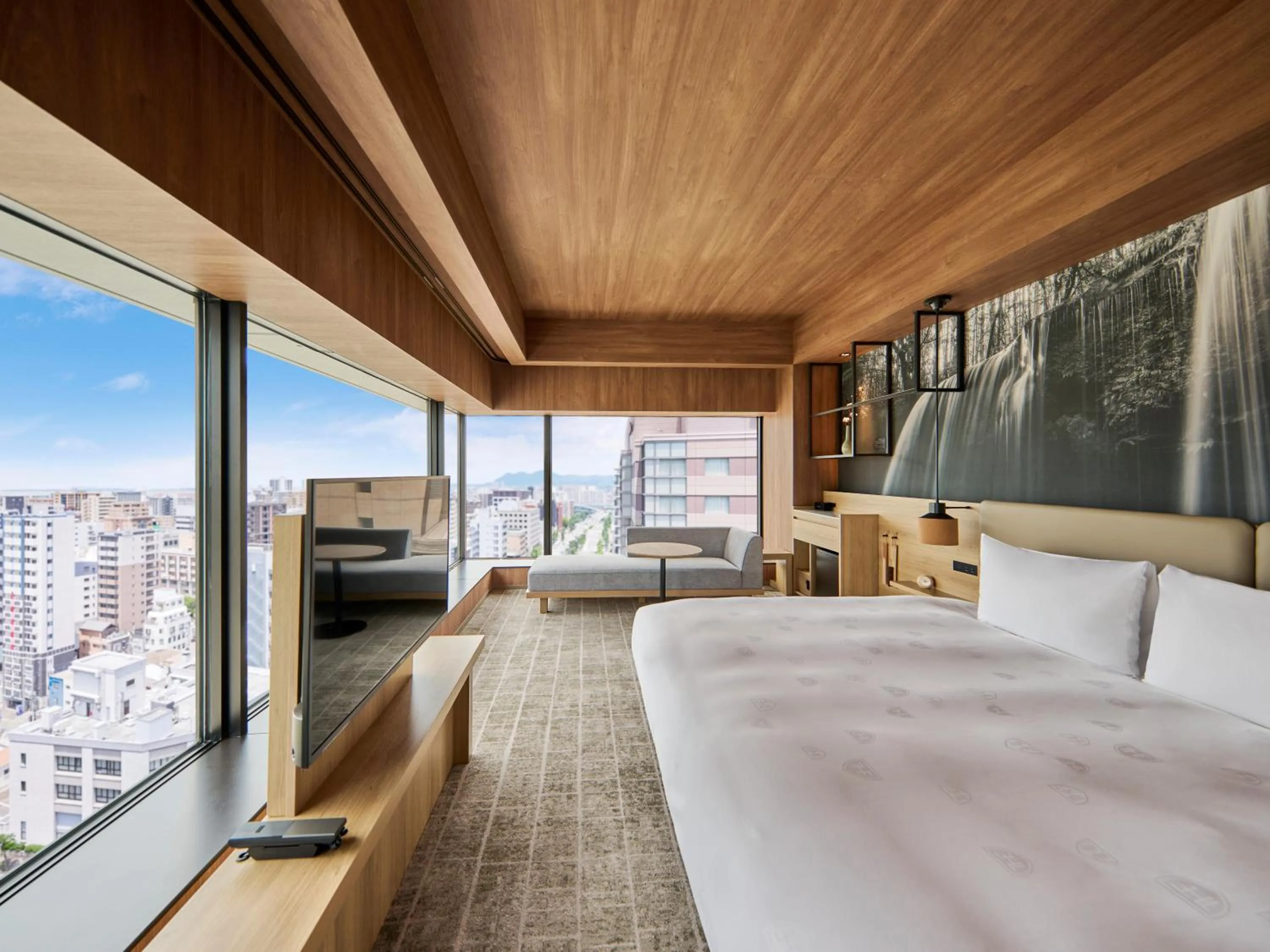 Photo of the whole room, Bed in The Royal Park Canvas Fukuoka Nakasu