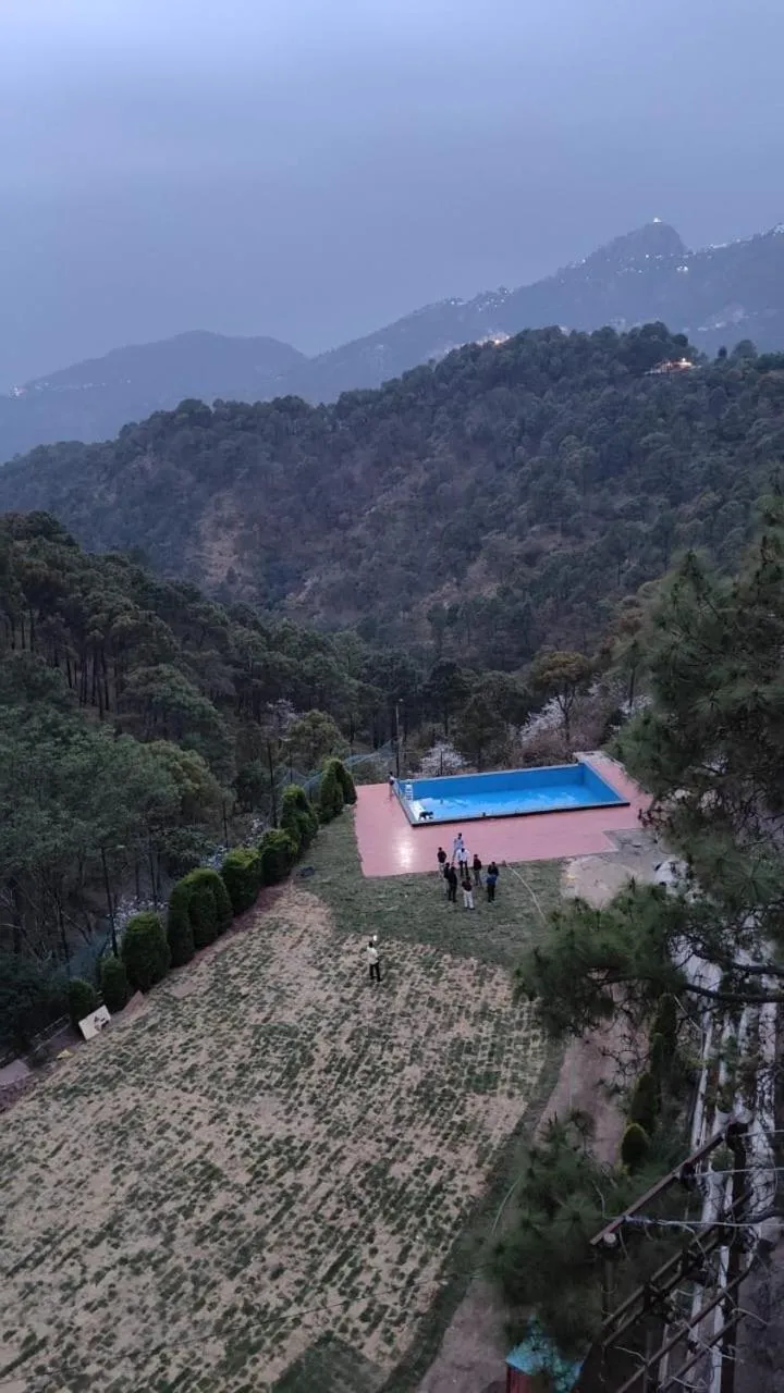 Swimming pool in Wood Creek Resort & Spa Kasauli