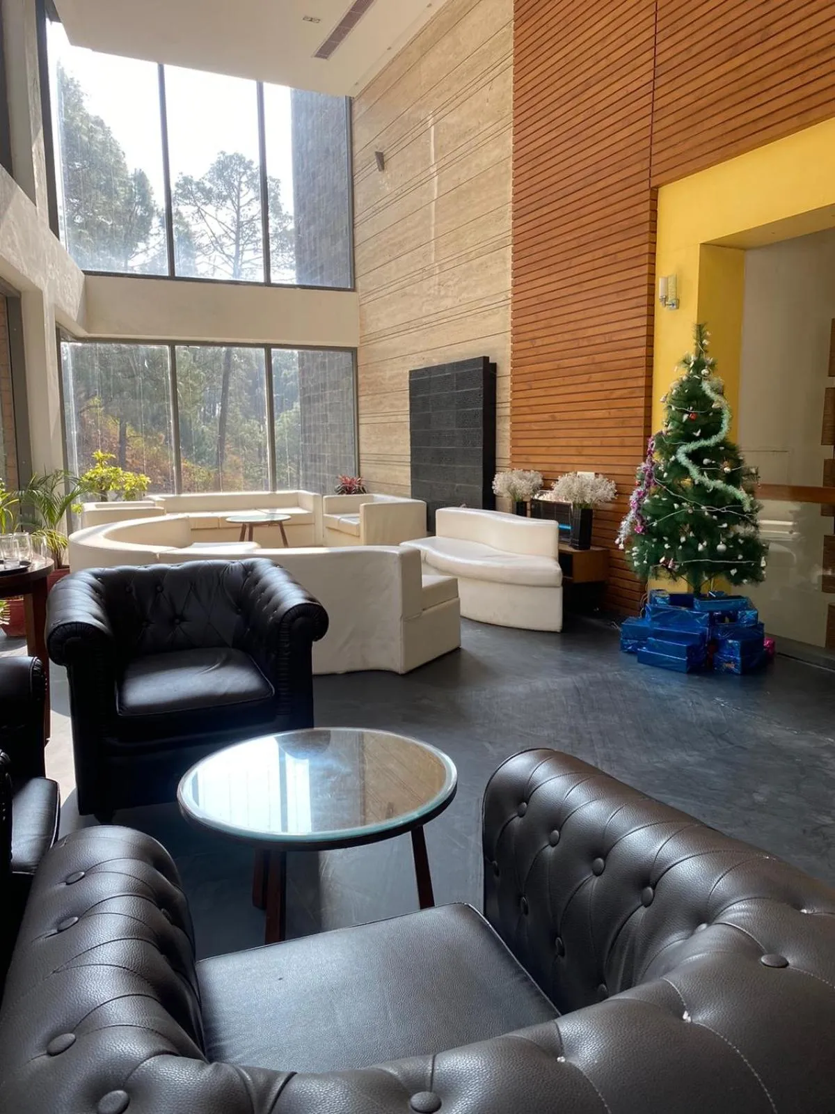 Living room in Wood Creek Resort & Spa Kasauli