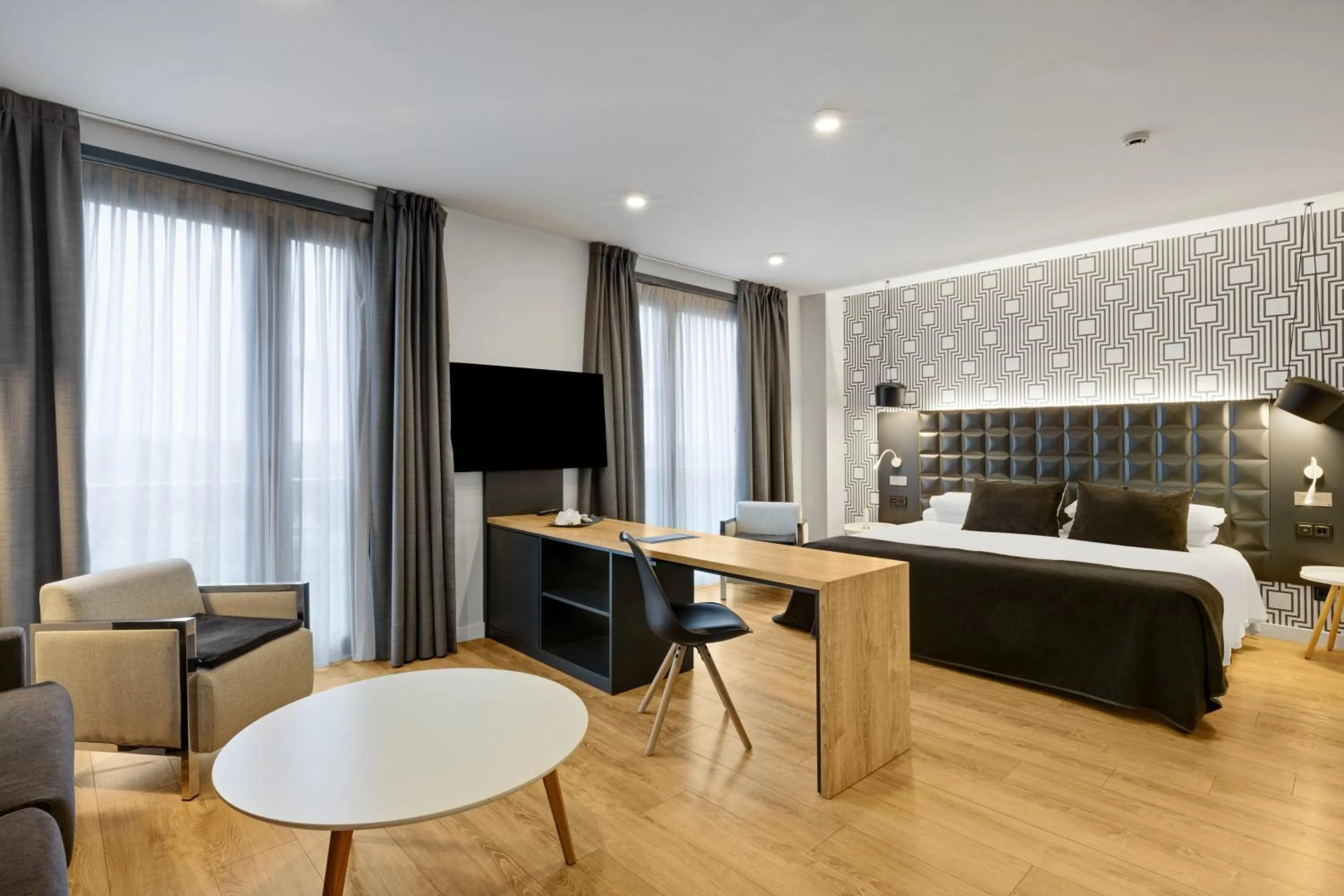 Bed in B&B HOTEL Tarragona Valls