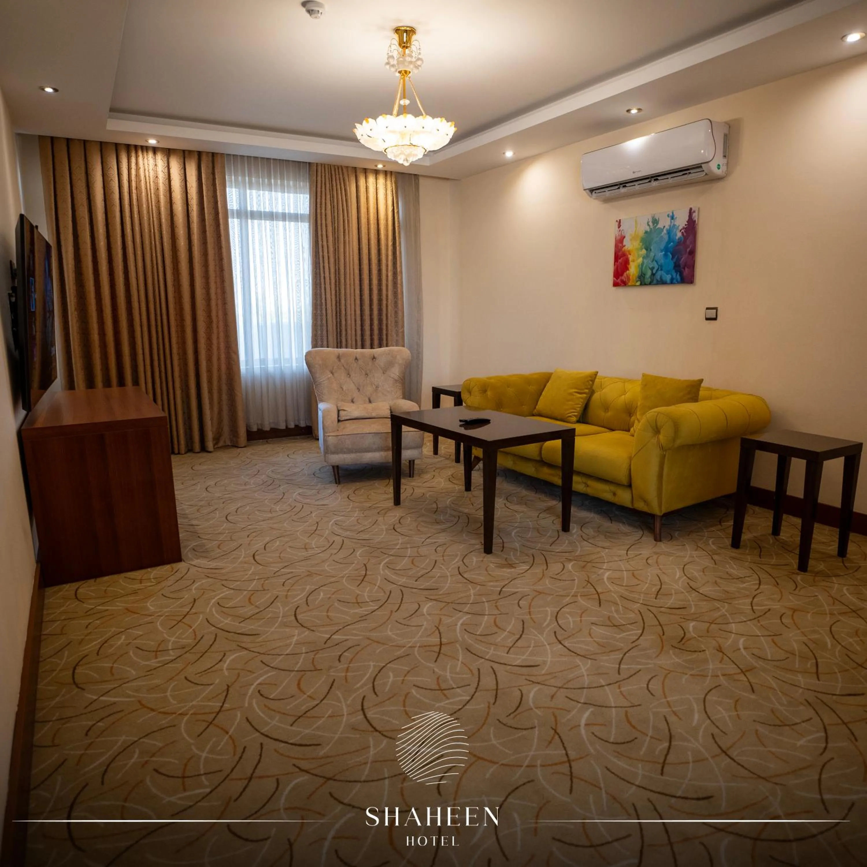 Living room in Shaheen Hotel Baghdad