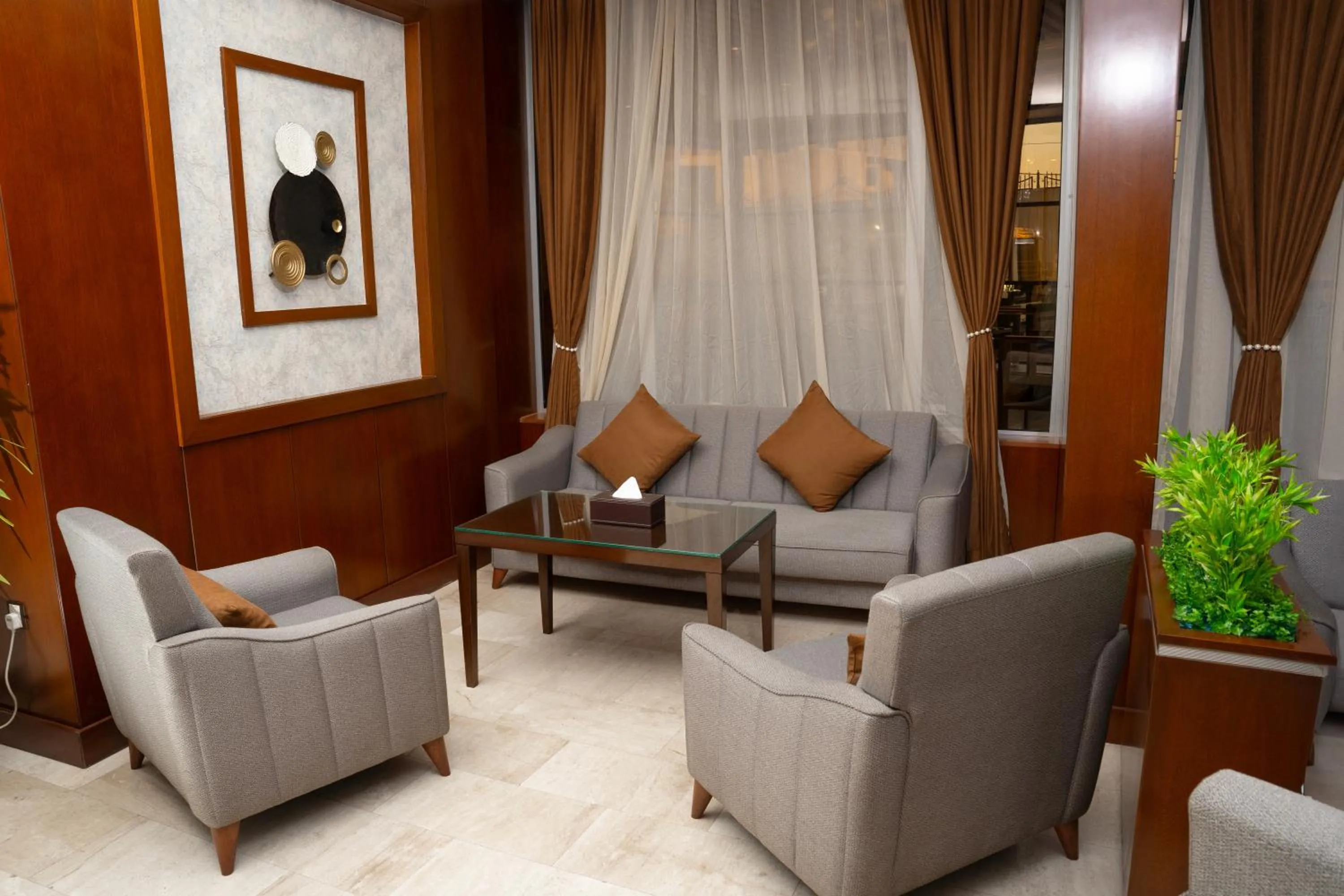 Lobby or reception in Shaheen Hotel Baghdad