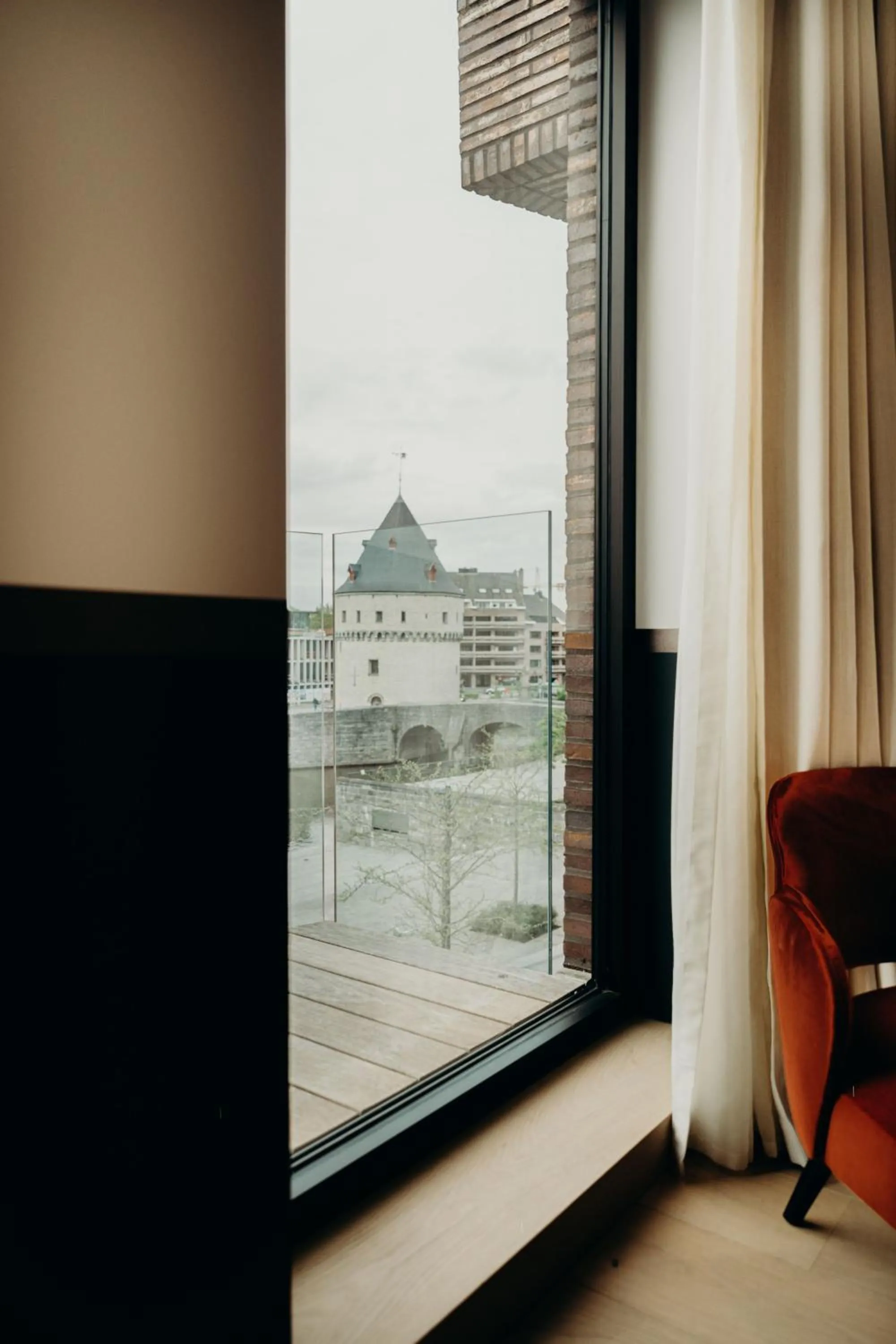 View (from property/room) in Cobergher Hotel