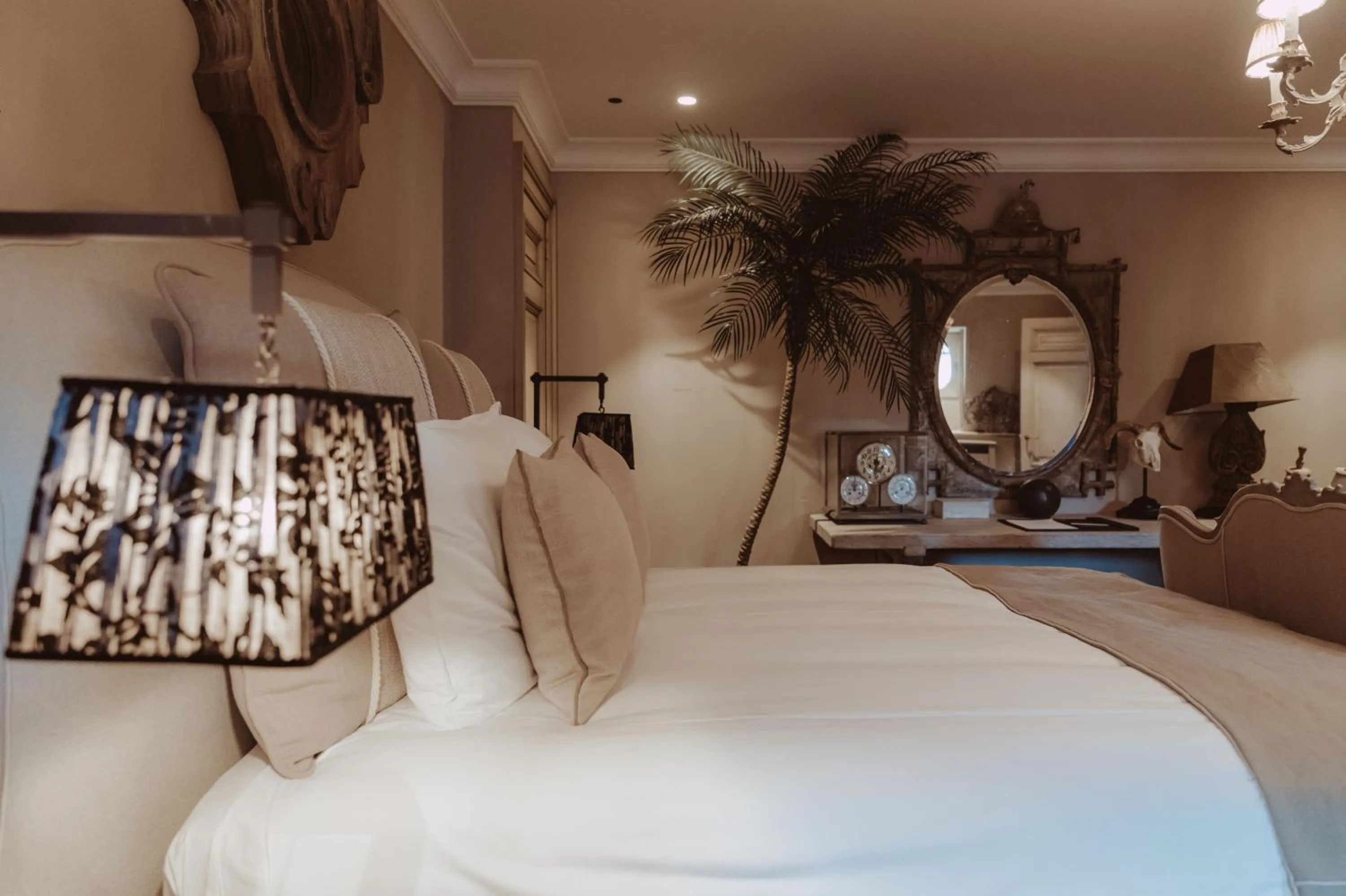 Bed in Cobergher Hotel