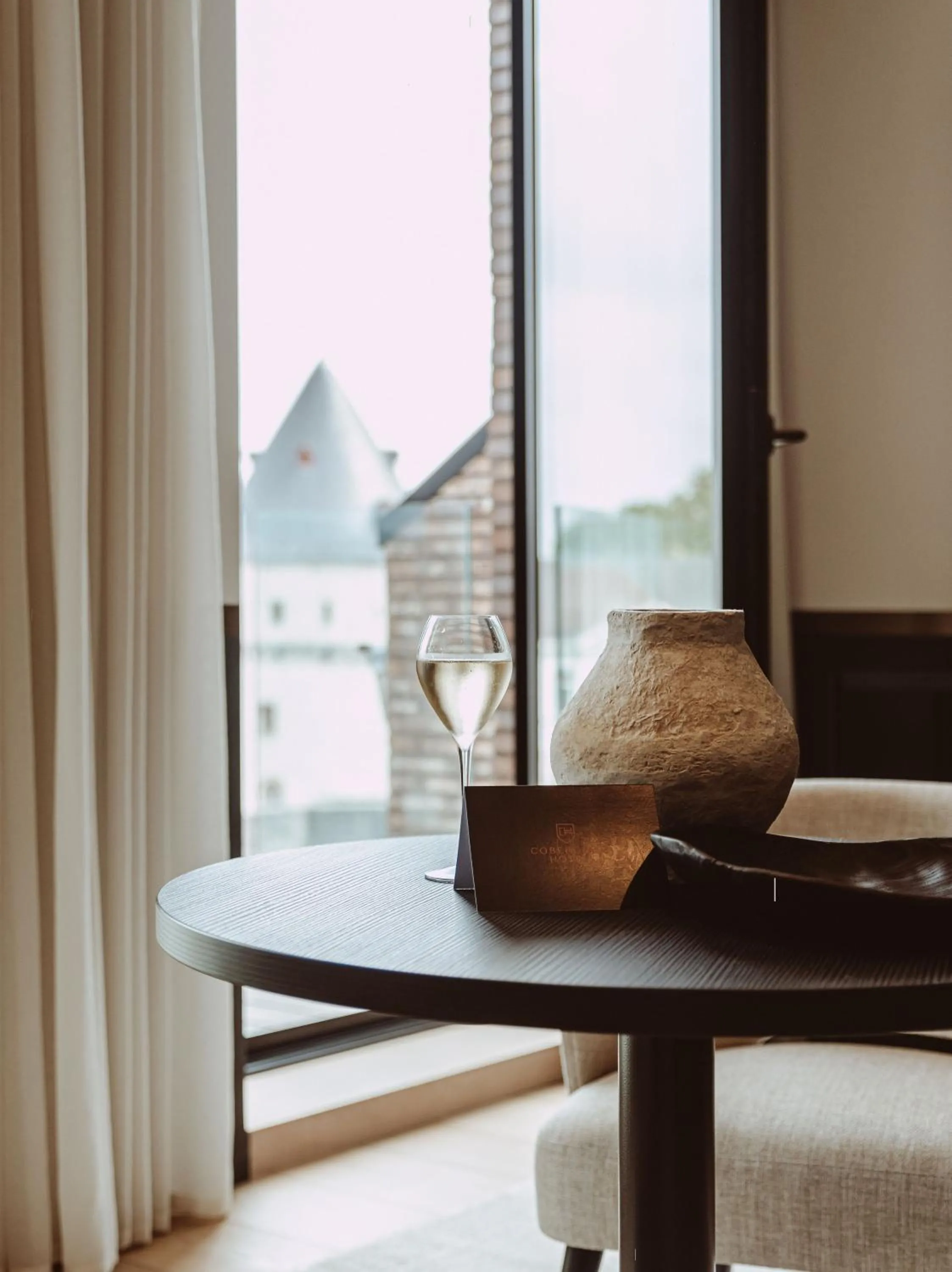 View (from property/room) in Cobergher Hotel