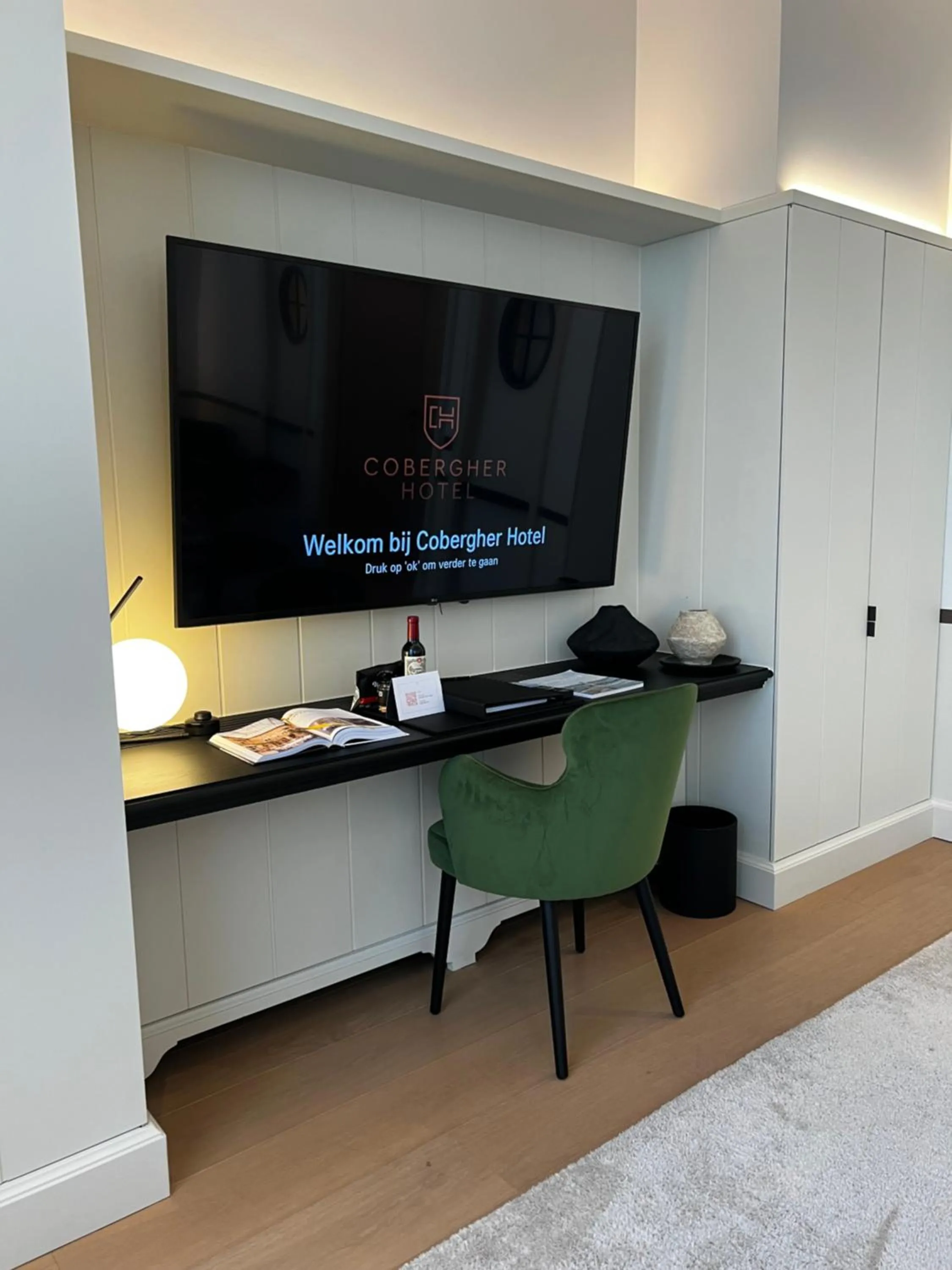 TV and multimedia in Cobergher Hotel