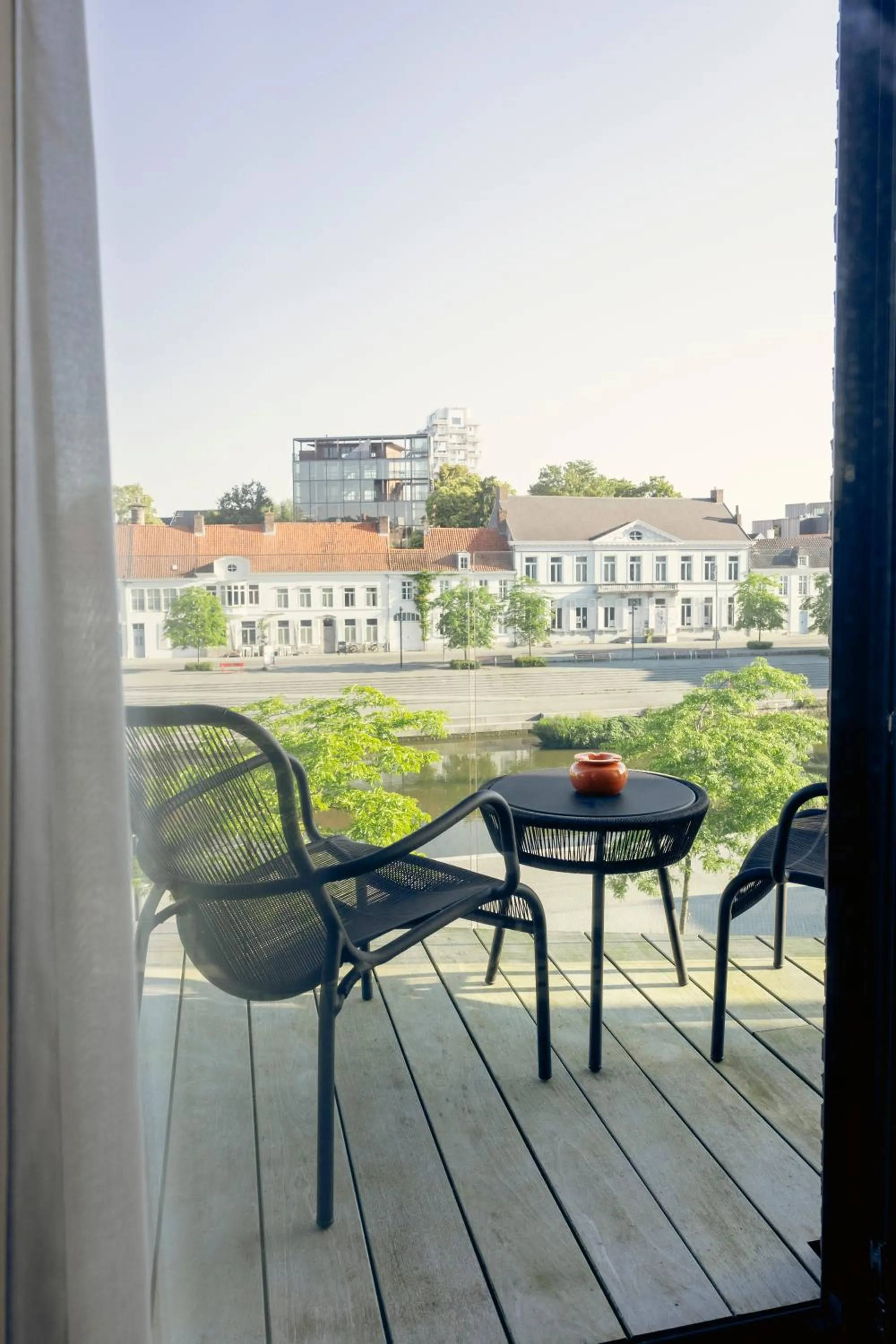 View (from property/room) in Cobergher Hotel