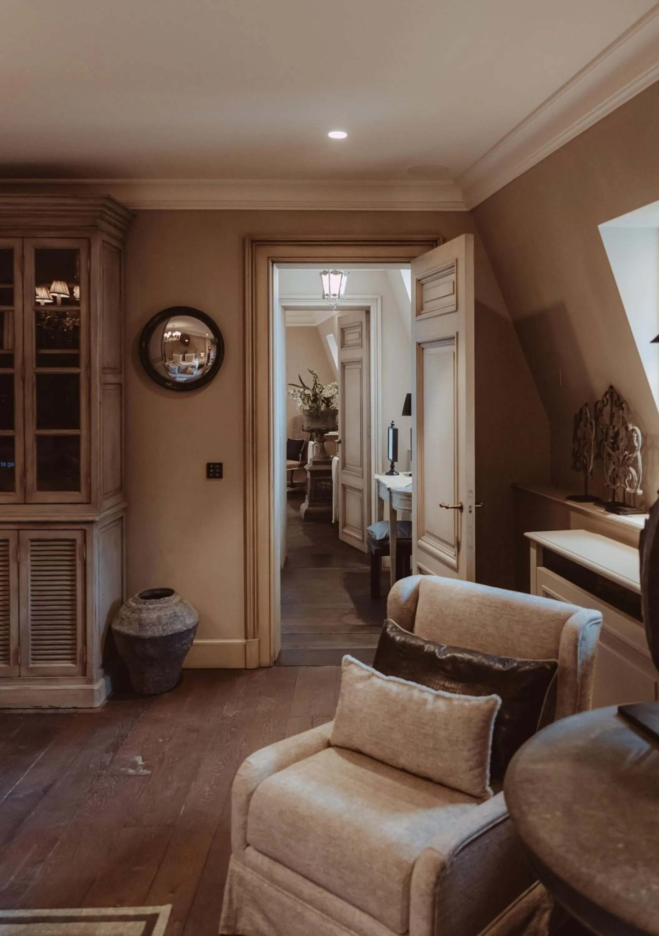 Living room in Cobergher Hotel