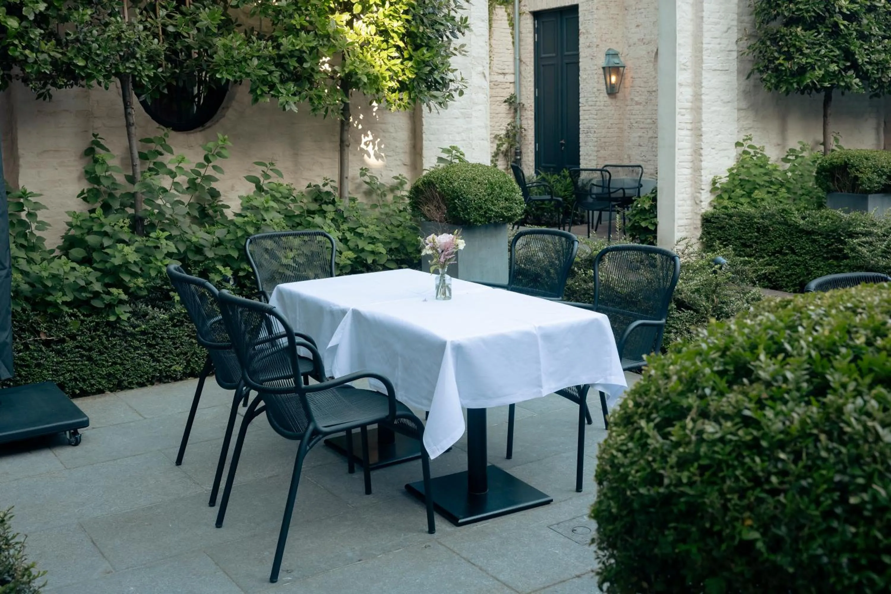 Garden in Cobergher Hotel