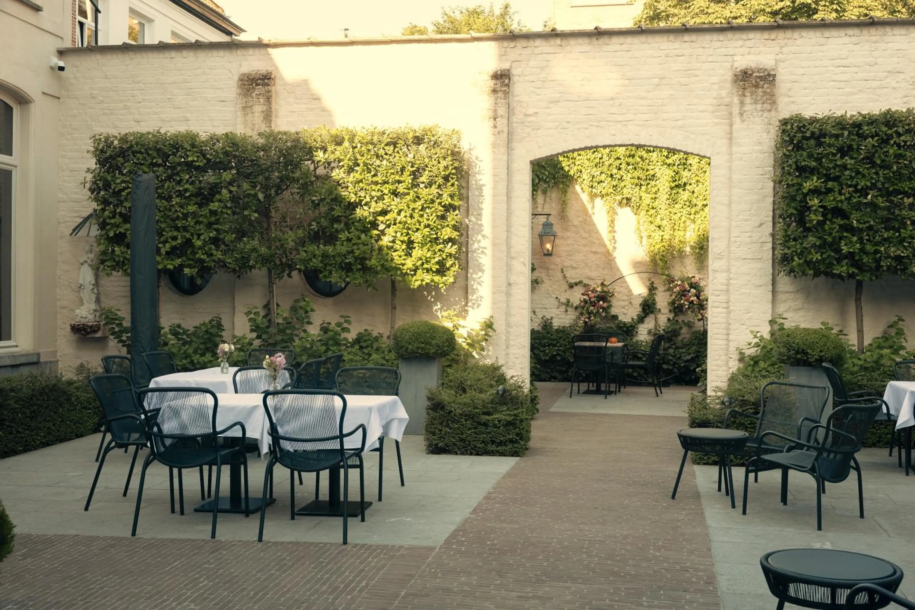 Garden in Cobergher Hotel
