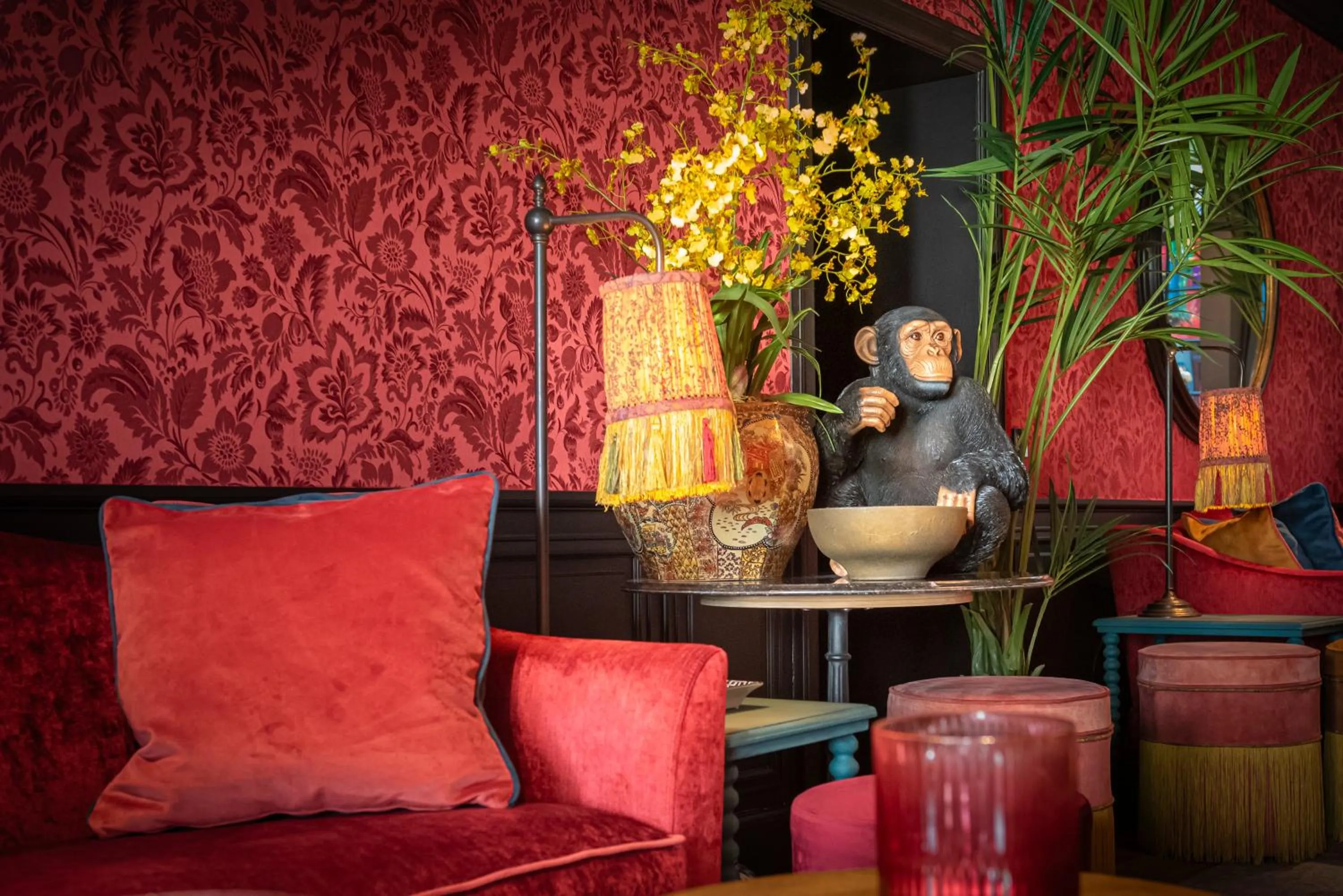 Lounge or bar in Cobergher Hotel