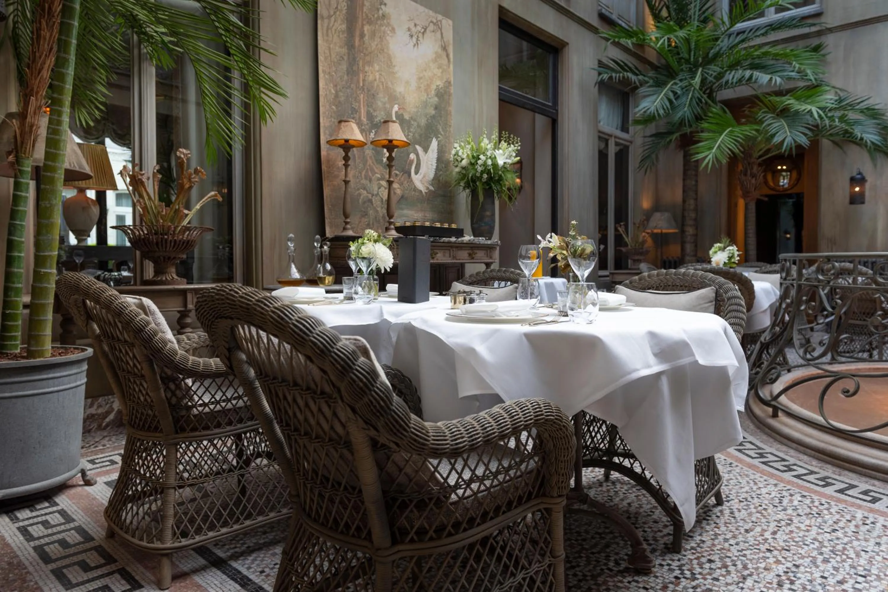 Restaurant/places to eat in Cobergher Hotel