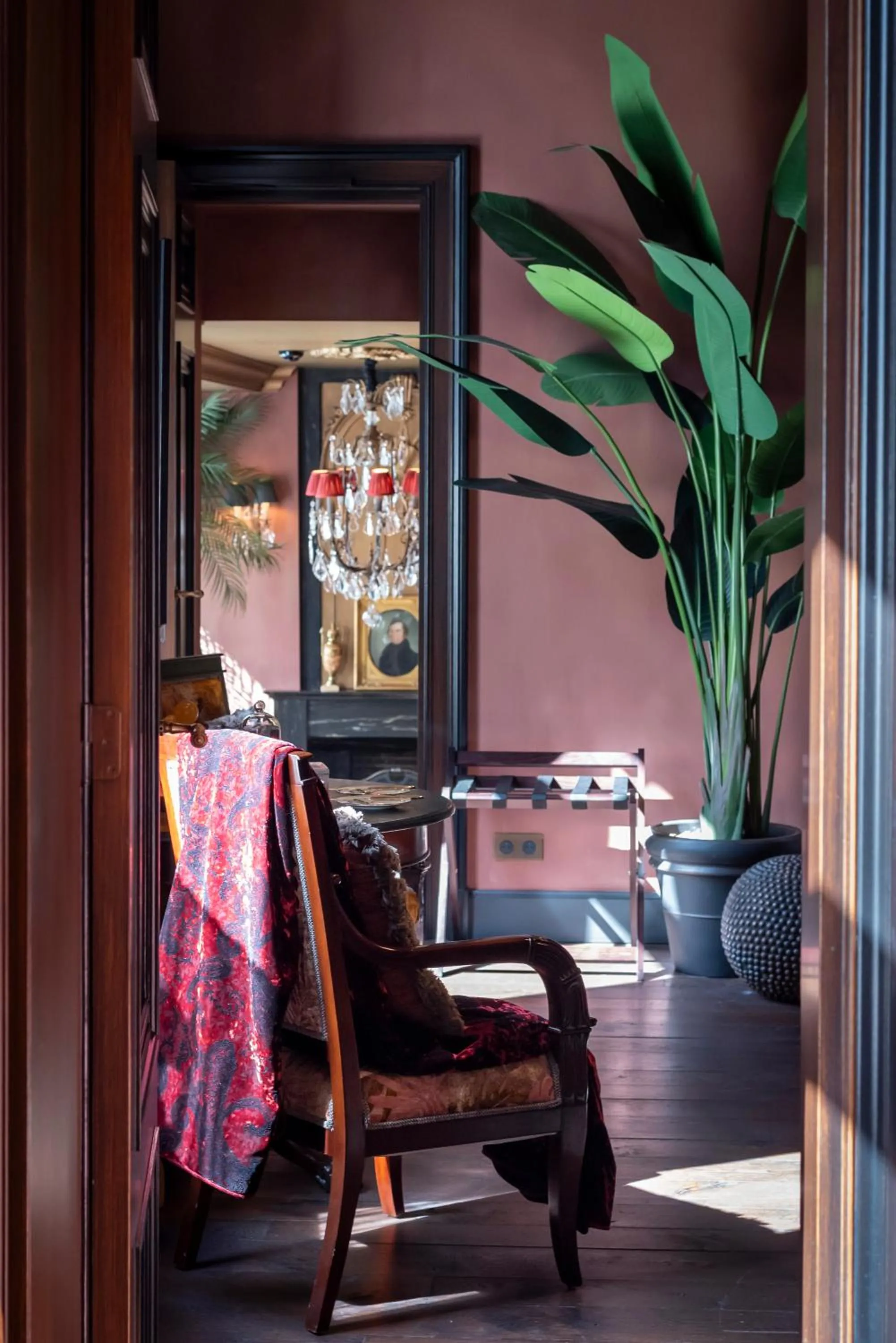 Seating area in Cobergher Hotel