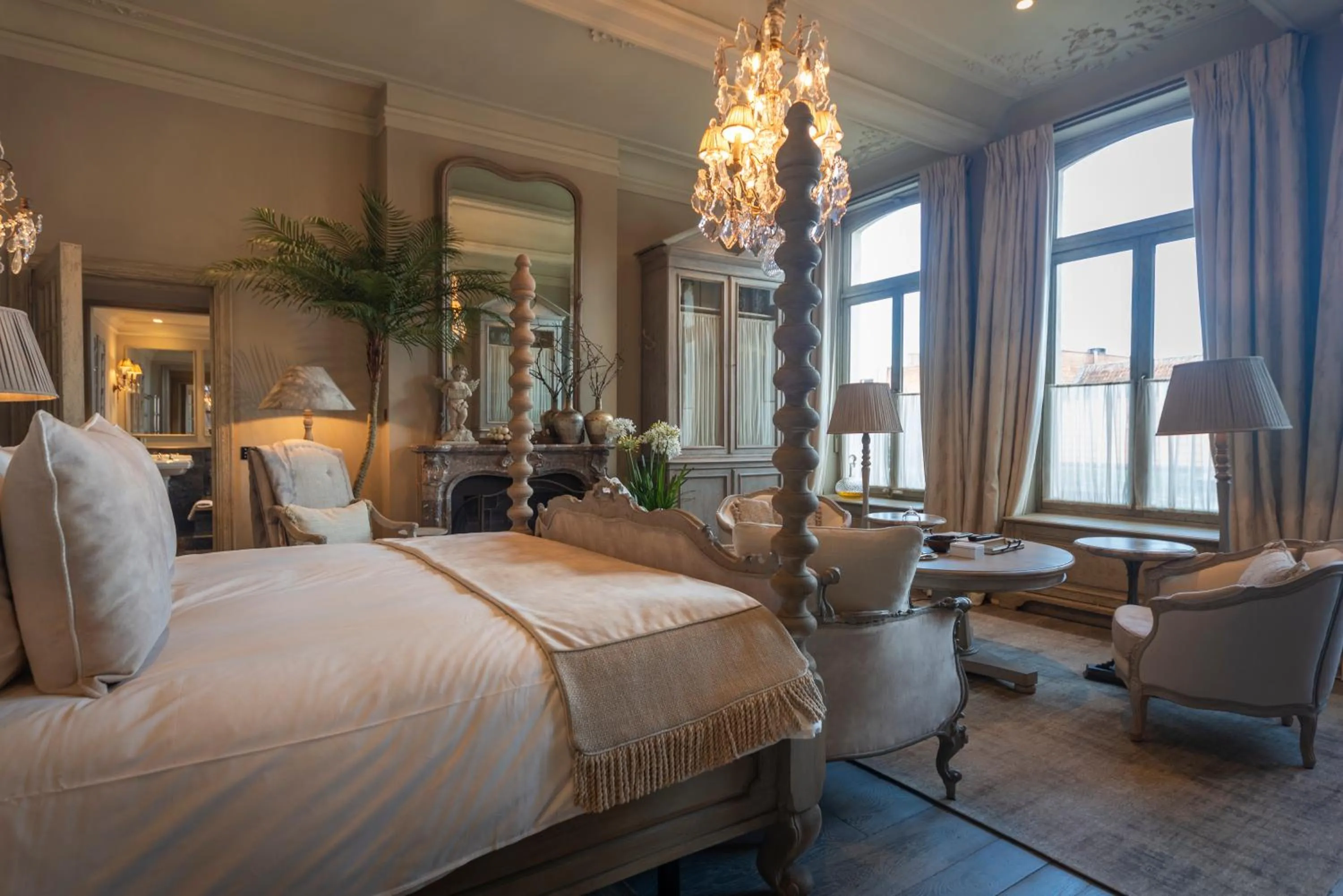 Bedroom, Bed in Cobergher Hotel
