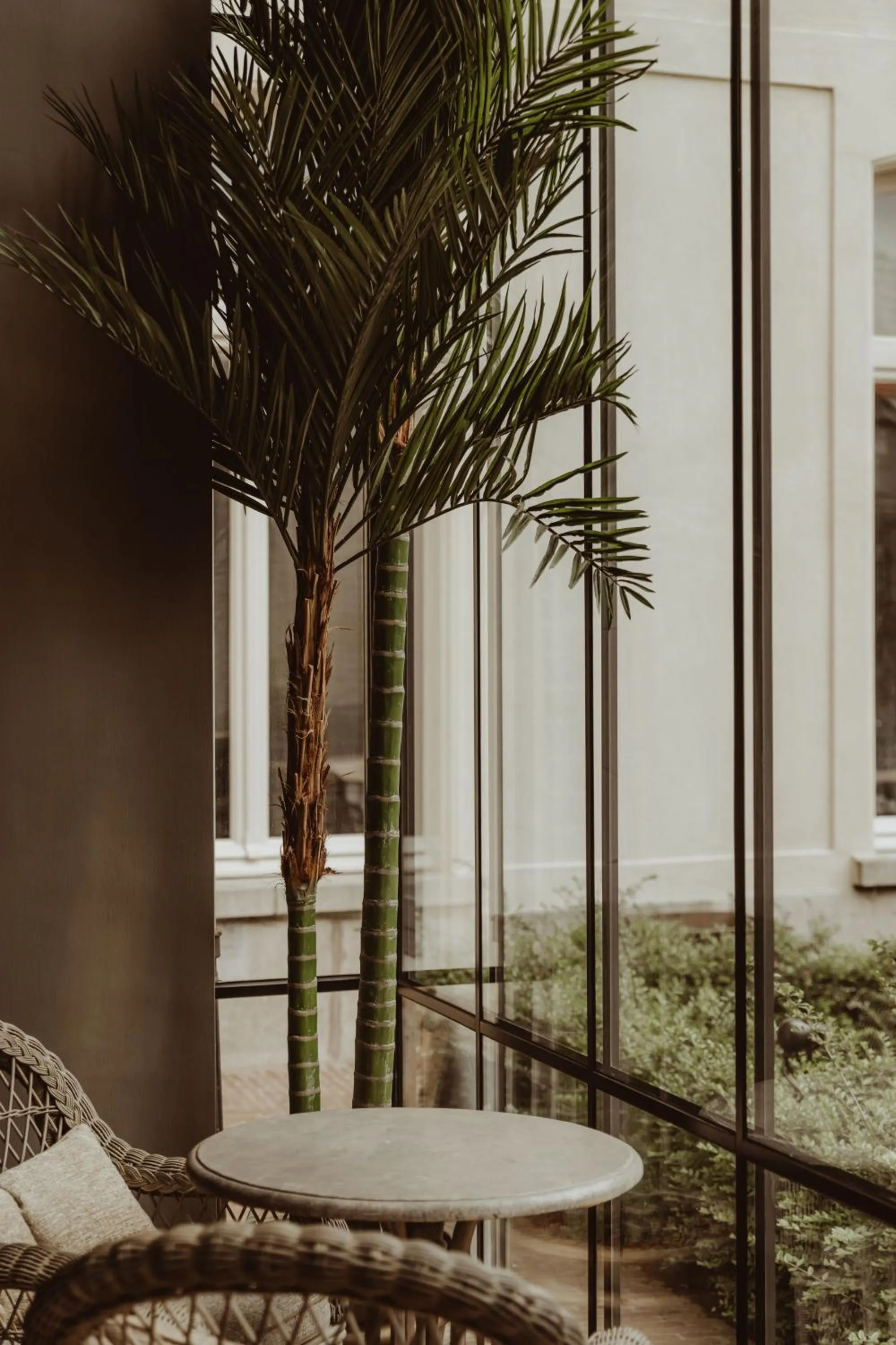 Garden in Cobergher Hotel