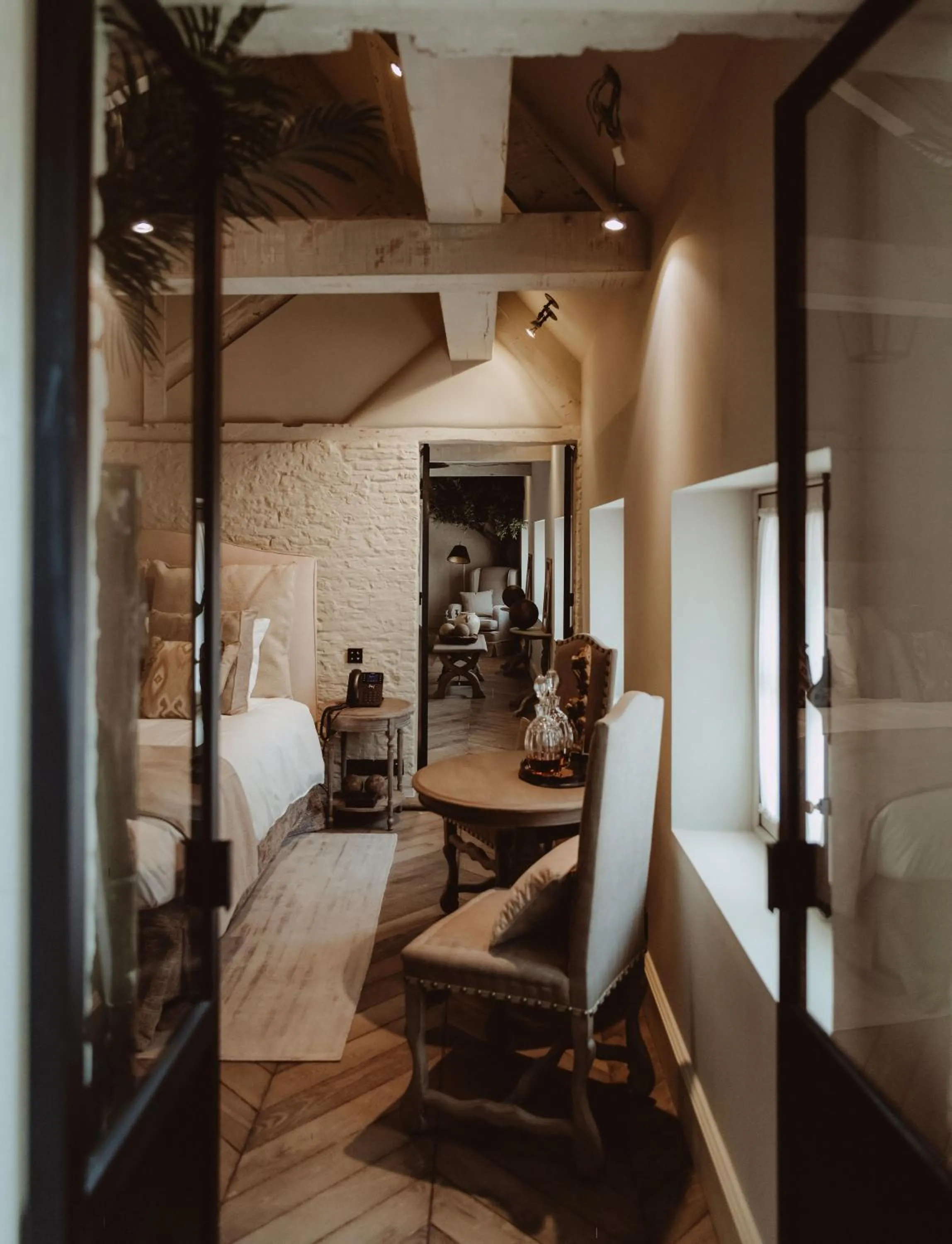 Bedroom in Cobergher Hotel