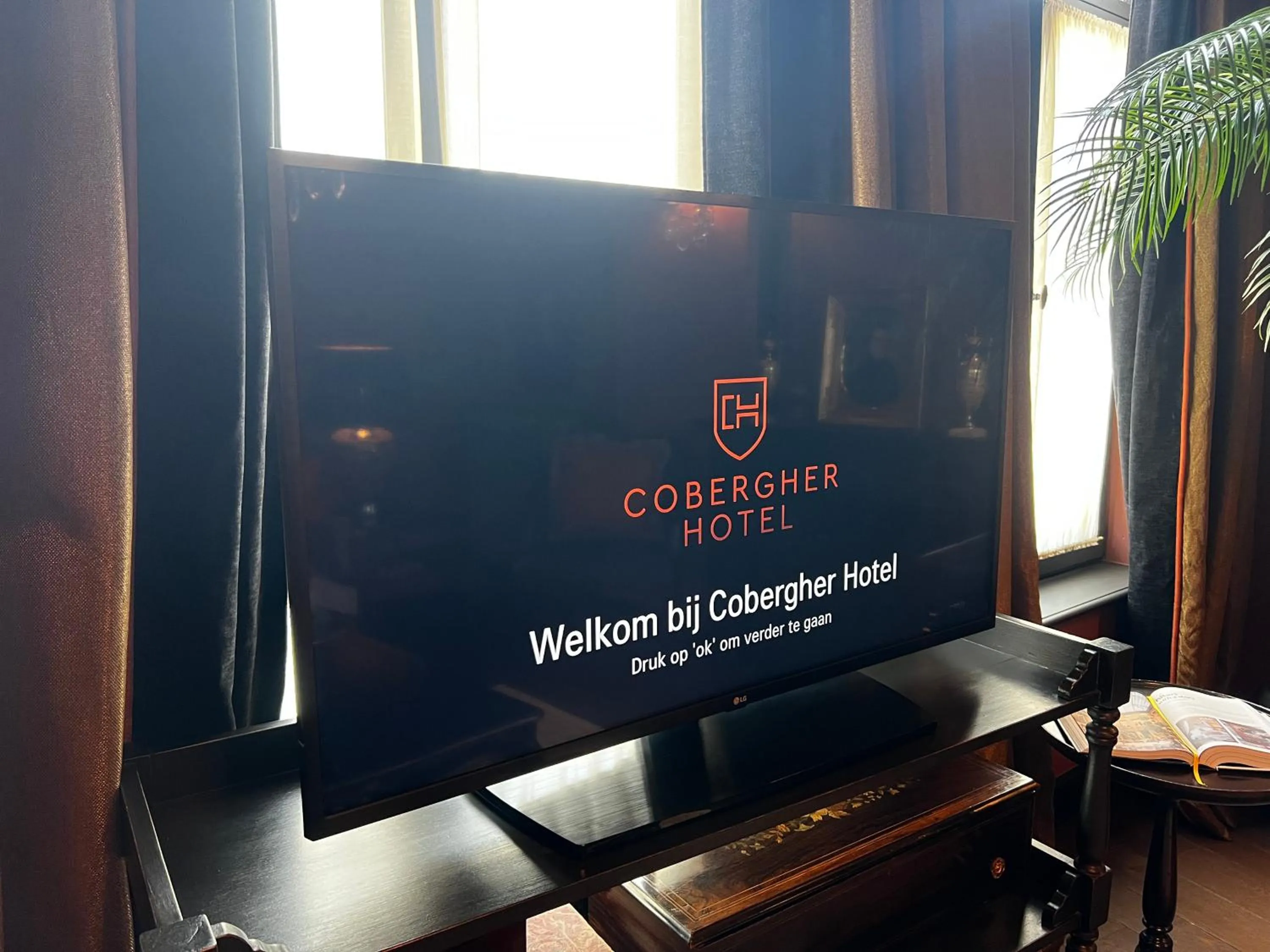 TV and multimedia in Cobergher Hotel