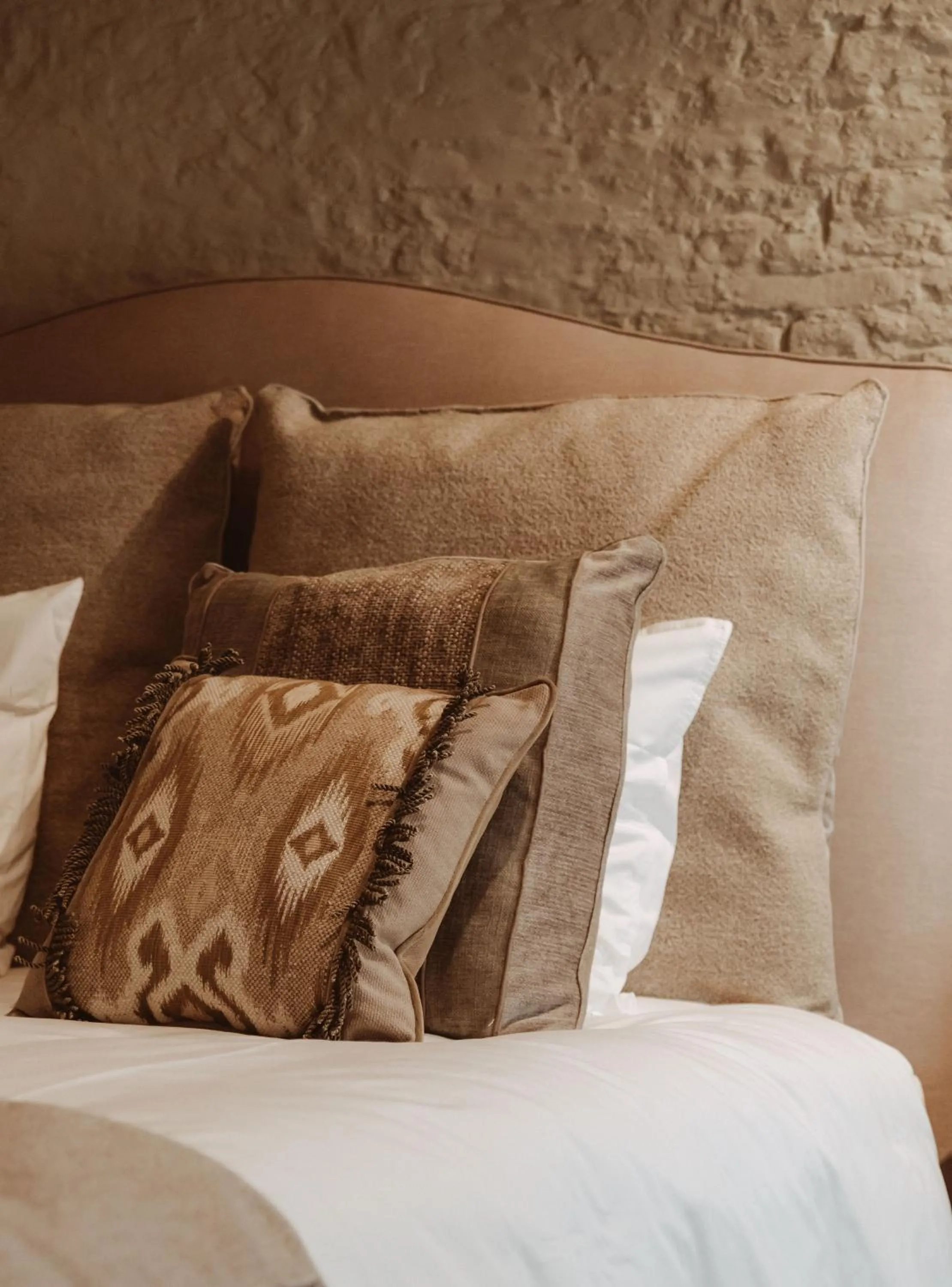 Bed in Cobergher Hotel