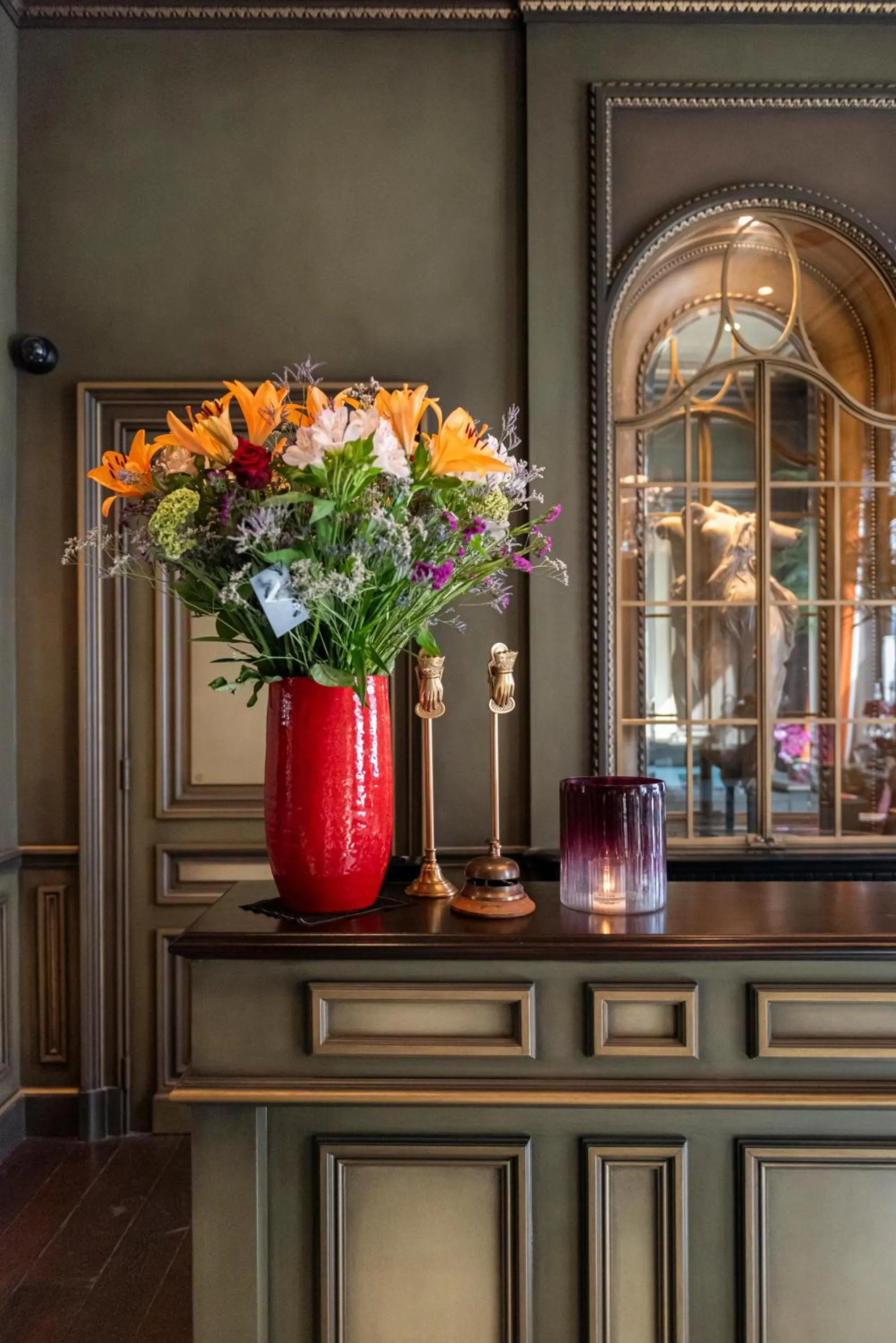 Lobby or reception in Cobergher Hotel