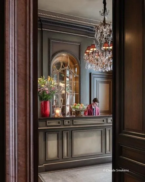 Lobby or reception in Cobergher Hotel