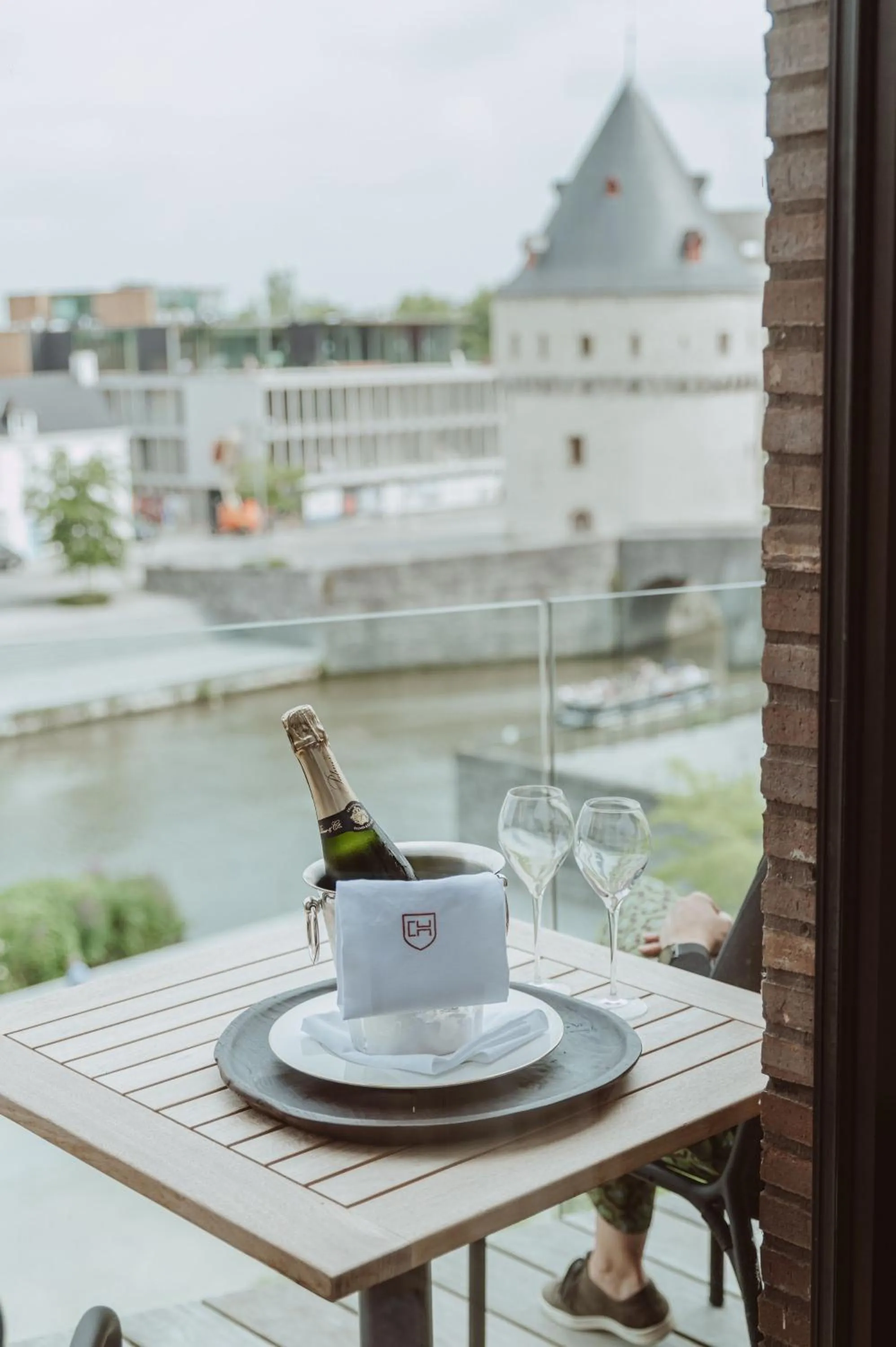 View (from property/room) in Cobergher Hotel