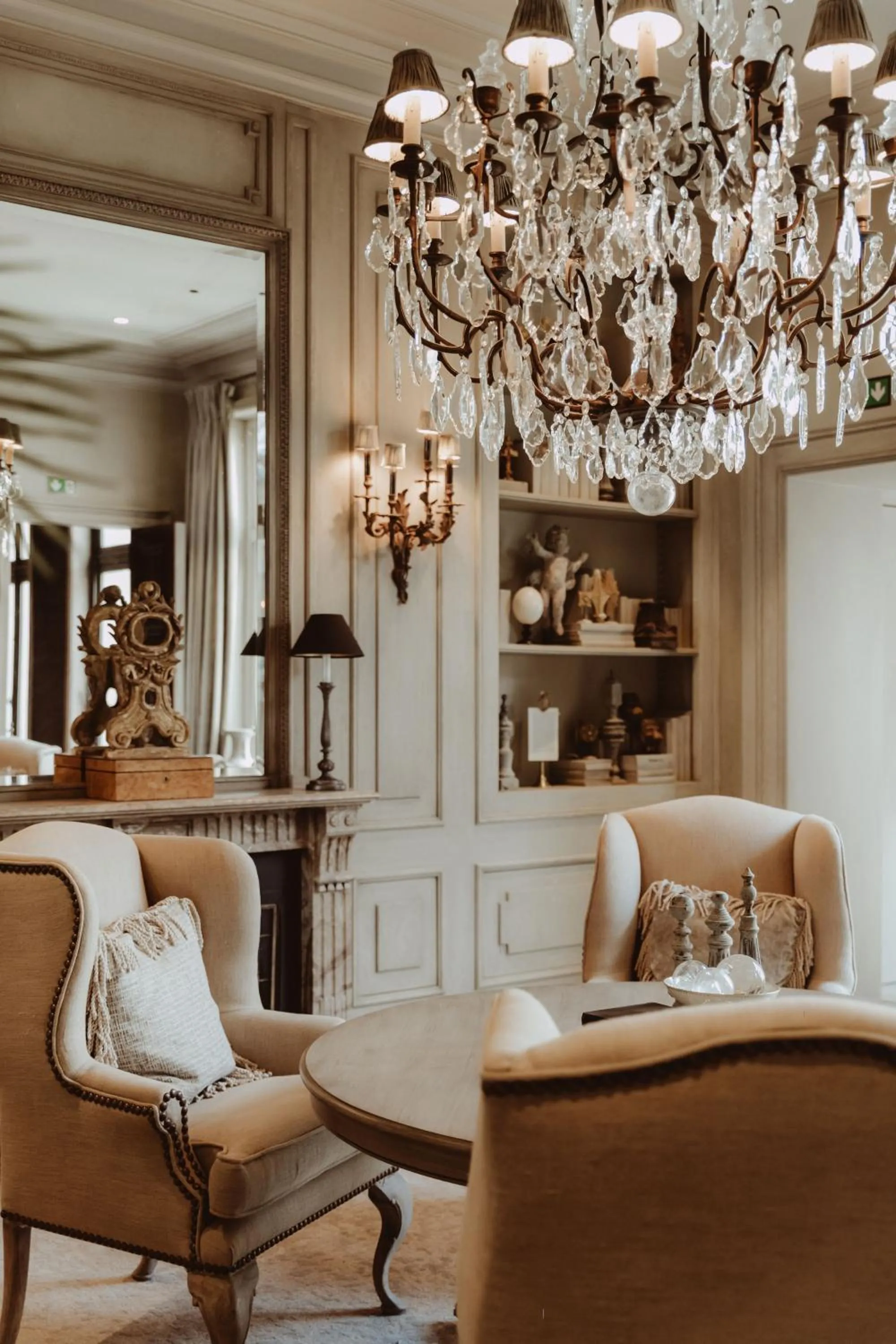 Living room in Cobergher Hotel