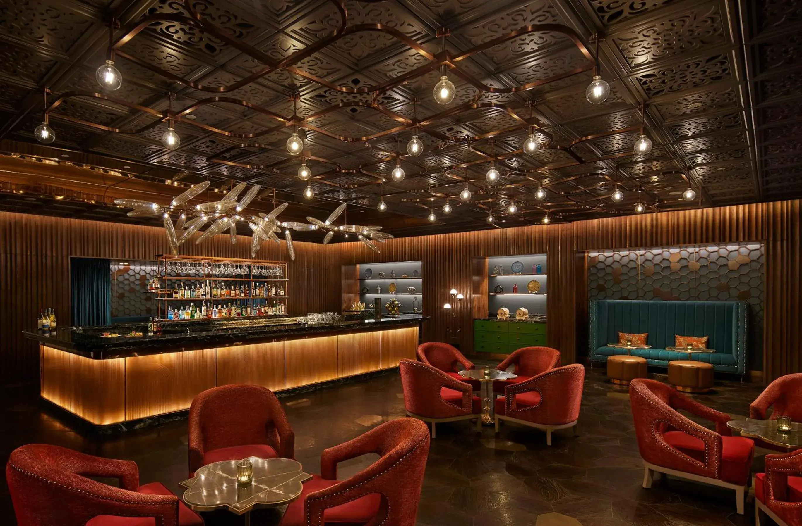 Lounge or bar in Taj Amer, Jaipur Lounge or bar in Taj Amer, Jaipur