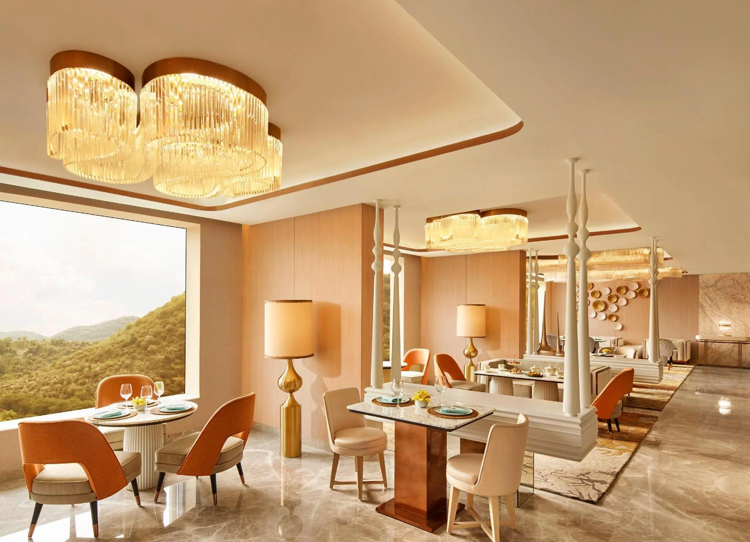 Lounge or bar in Taj Amer, Jaipur