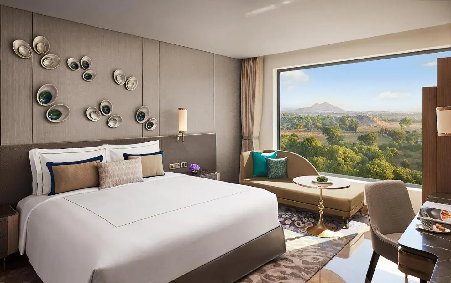 Bed in Taj Amer, Jaipur Bed in Taj Amer, Jaipur