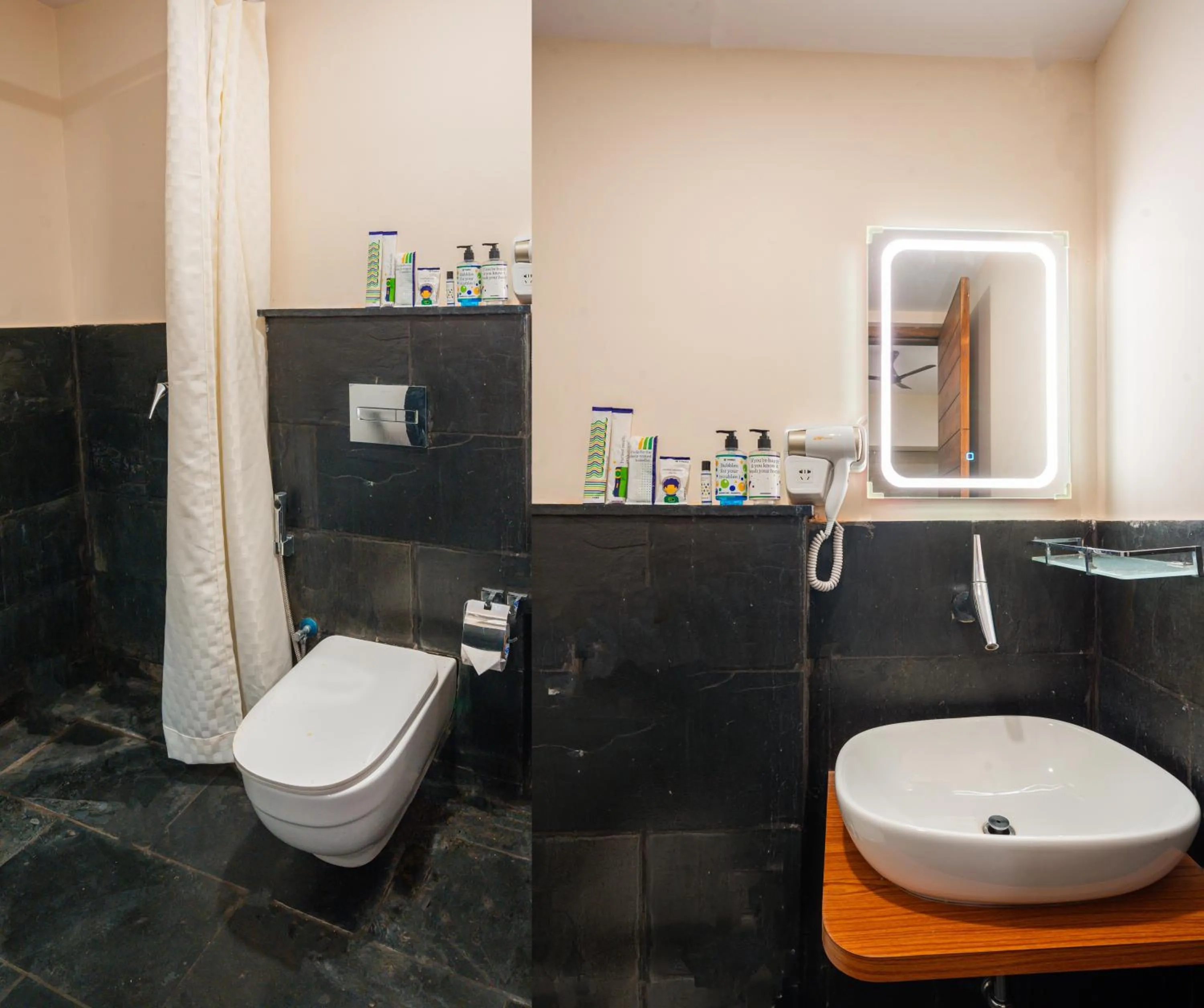 Bathroom in Treebo Premium The Memoir, Ramdaspeth