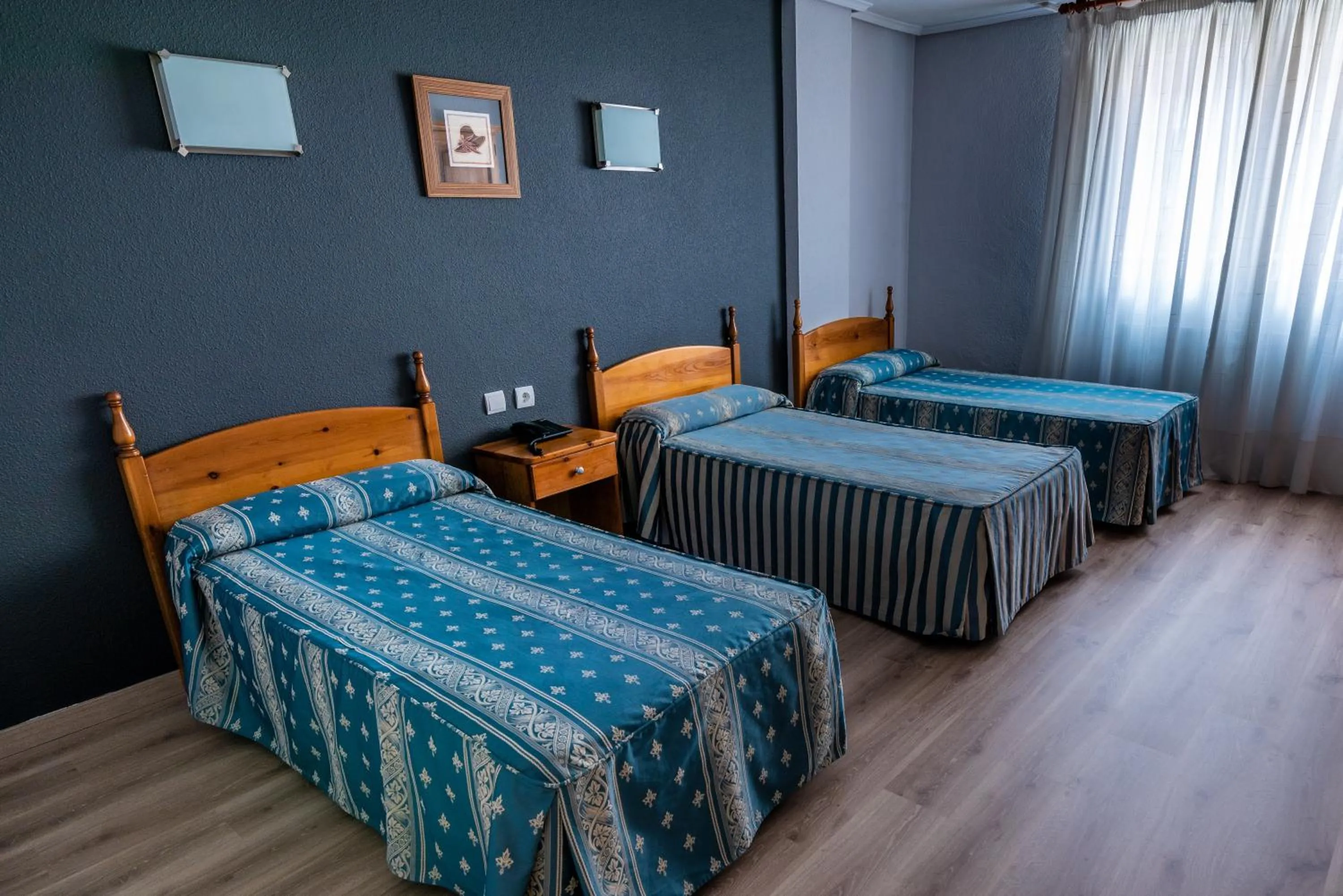 Bed in Hotel San Glorio