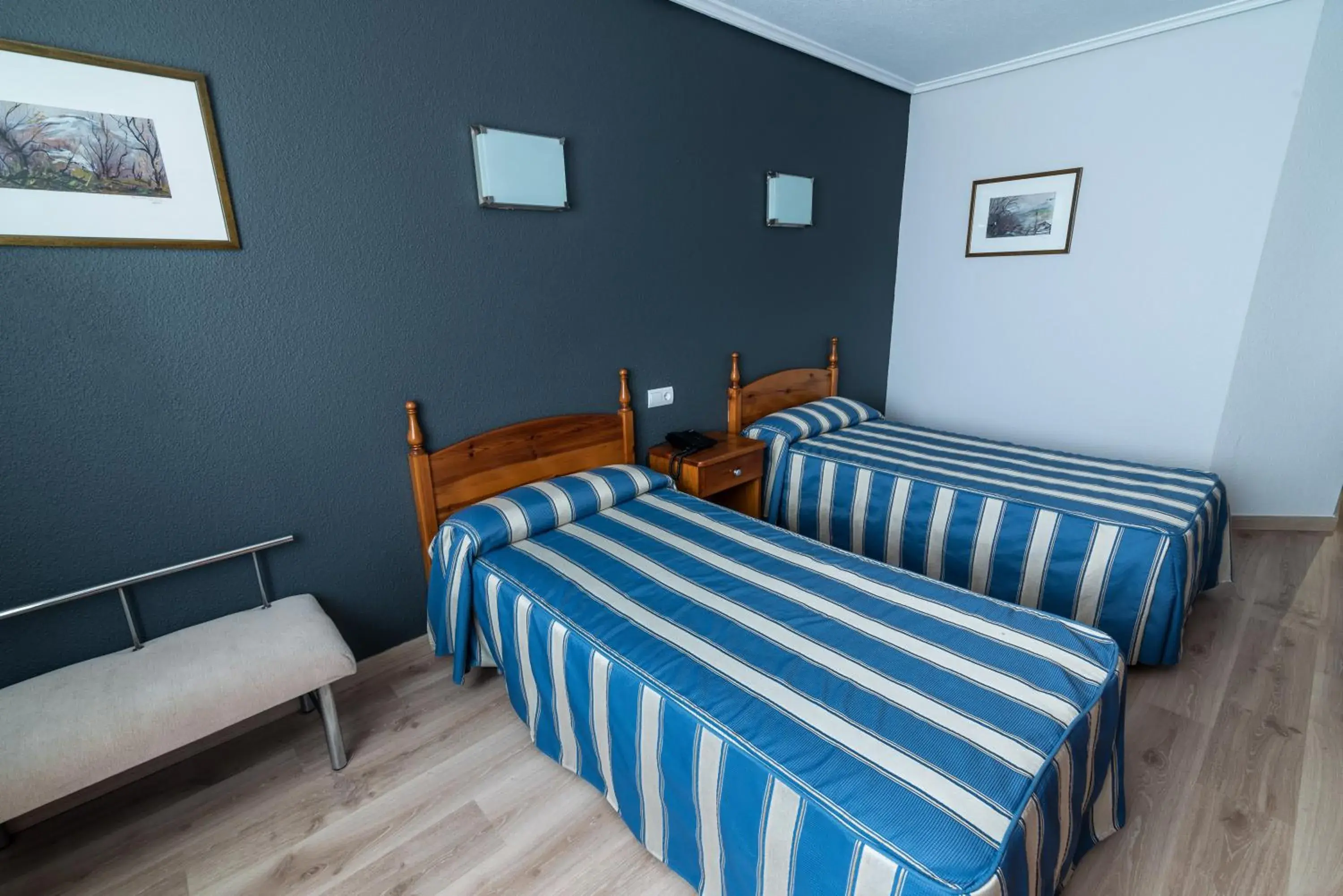 Bed in Hotel San Glorio Bed in Hotel San Glorio