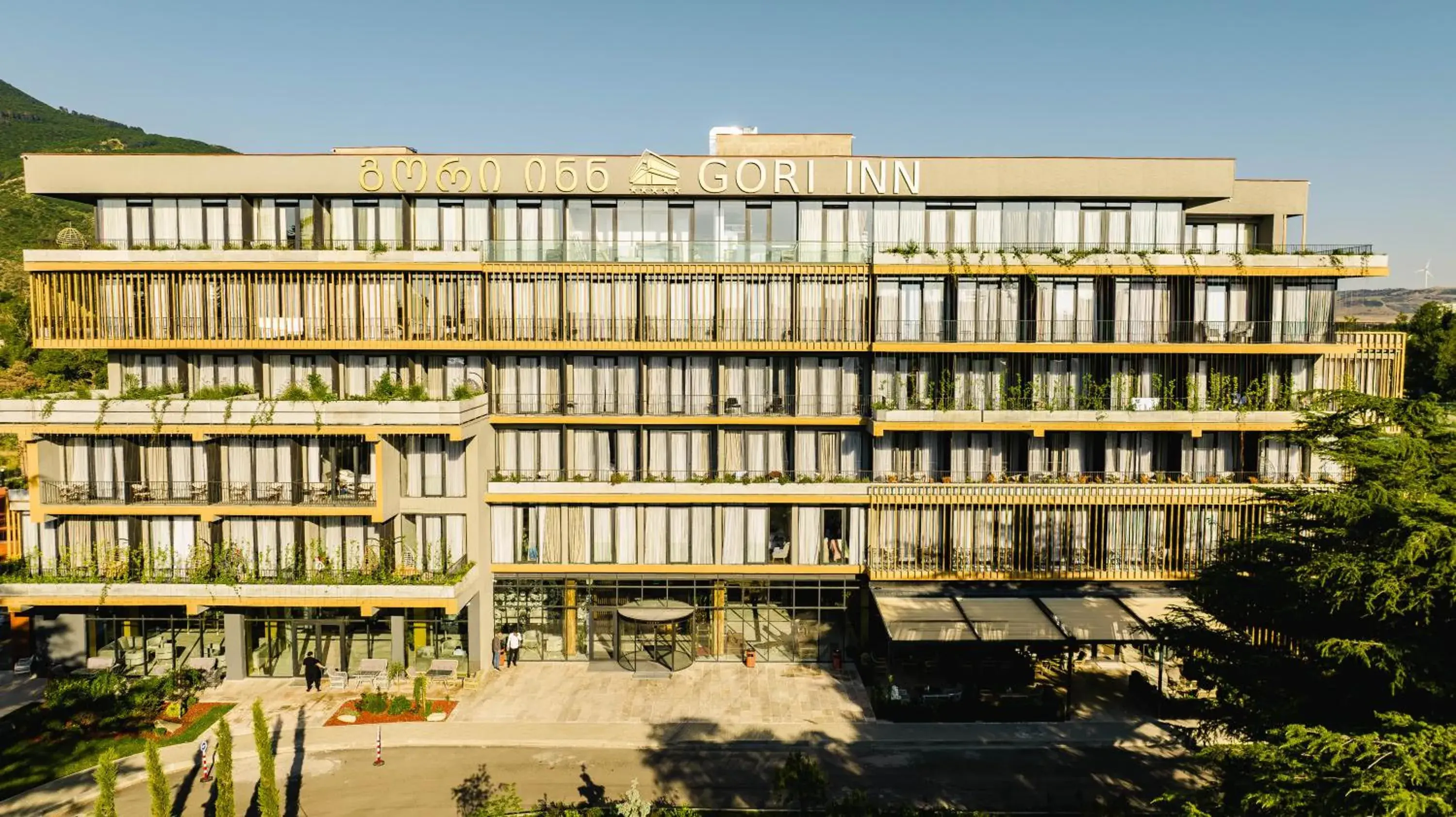 Property building in Gori Inn Property building in Gori Inn